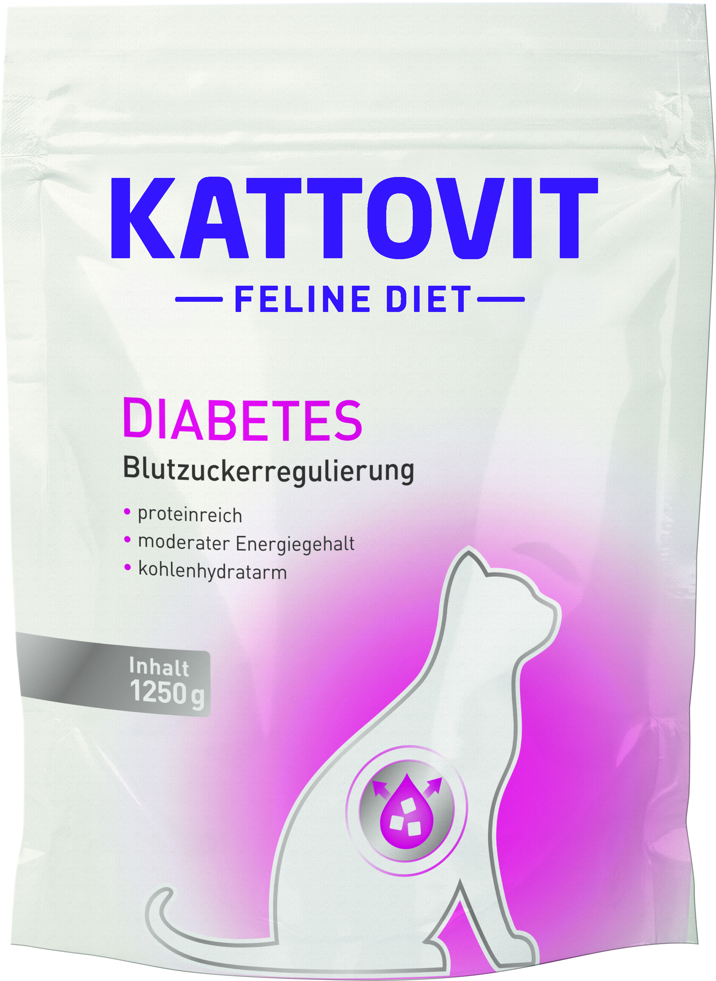 Kattovit Feline Diet Diabetes/Gewicht 1250g