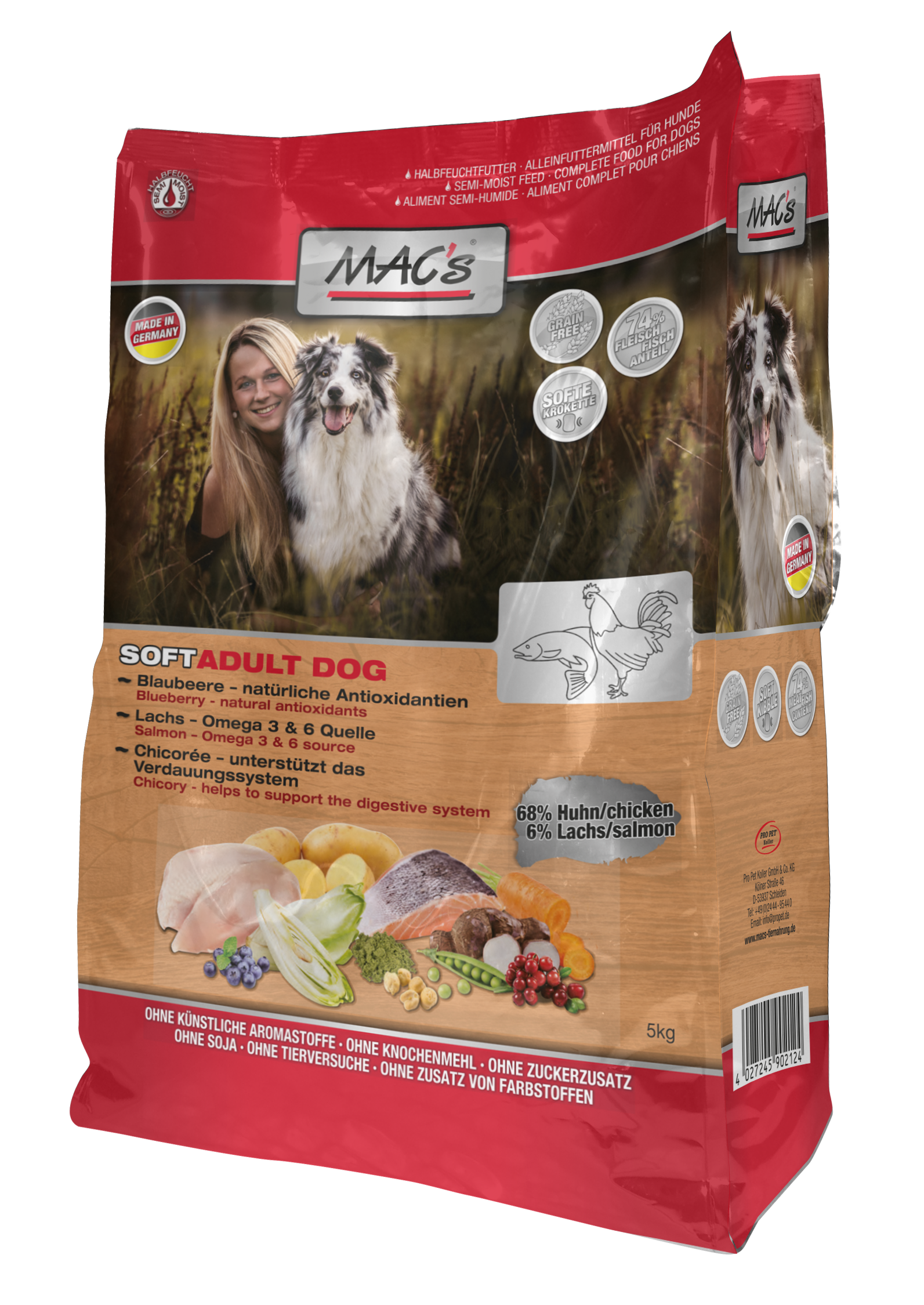 MAC's DOG Soft Huhn & Lachs 5kg