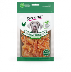Dokas Hunde Snack Hühnerbrustfilet in Stückchen 70 g