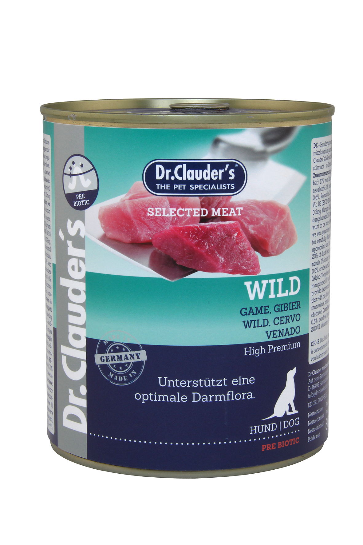 Dr. Clauders Selected Meat Wild 800g