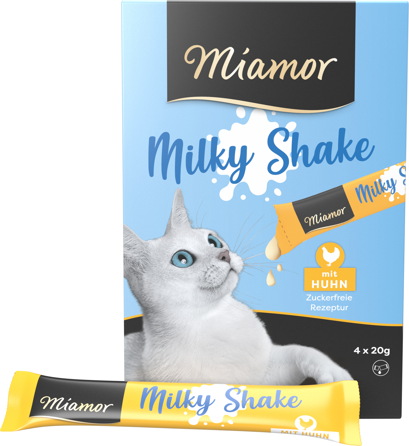 MIAMOR Milky Shake Huhn 4x20g