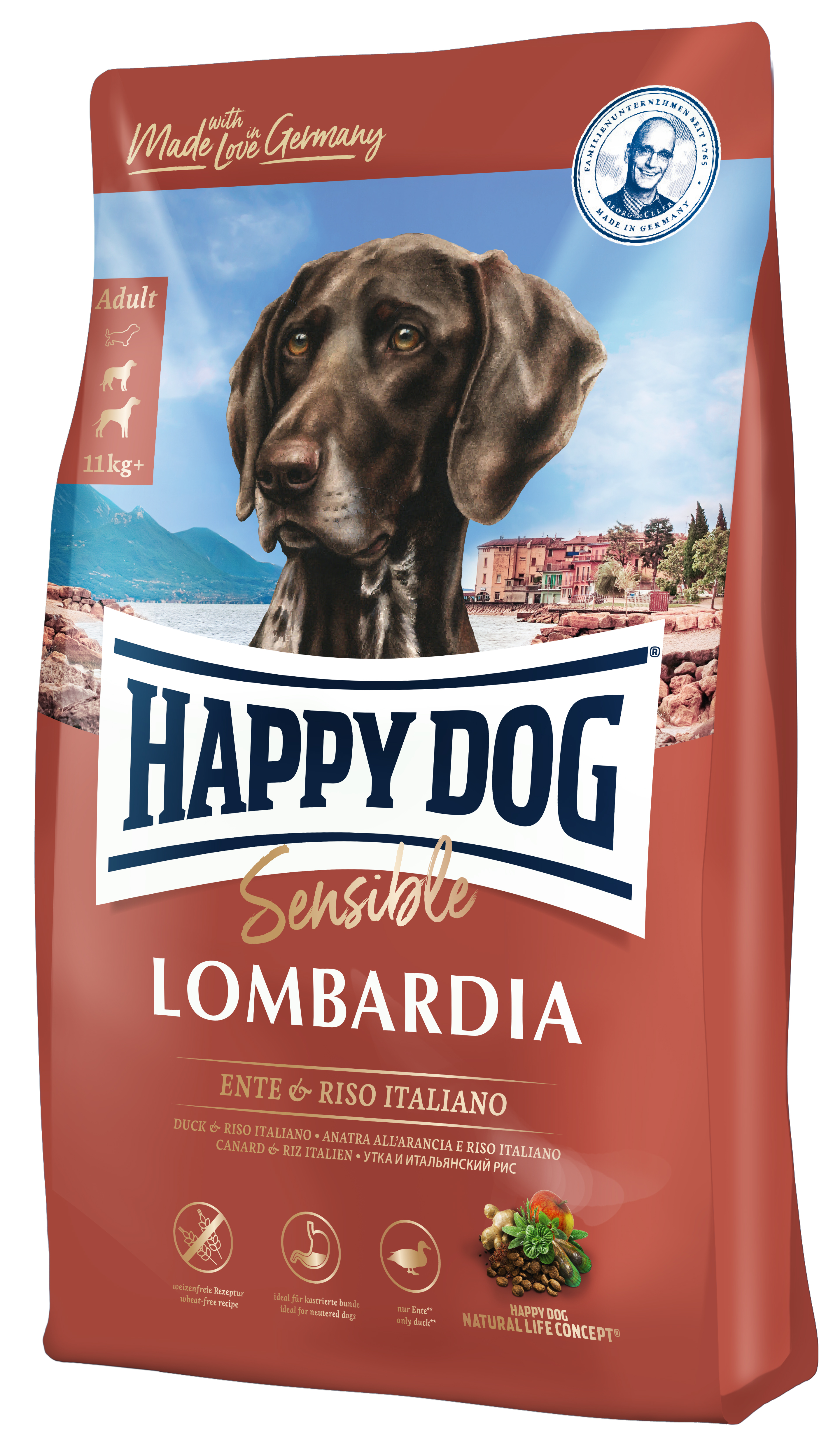 Happy Dog Sensible Lombardia 2,8 kg