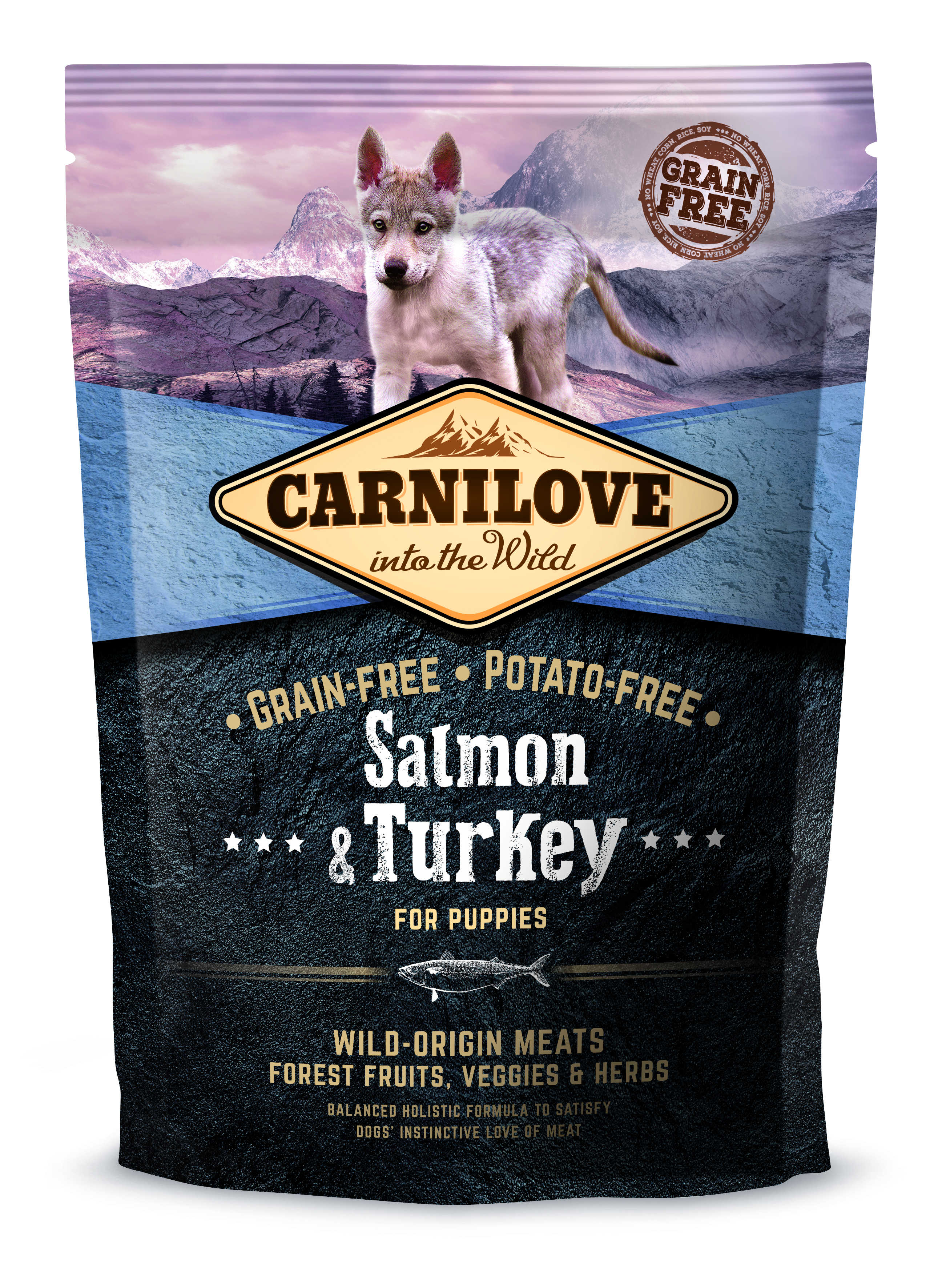 Carnilove Dog Puppy - Salmon & Turkey 1,5 kg
