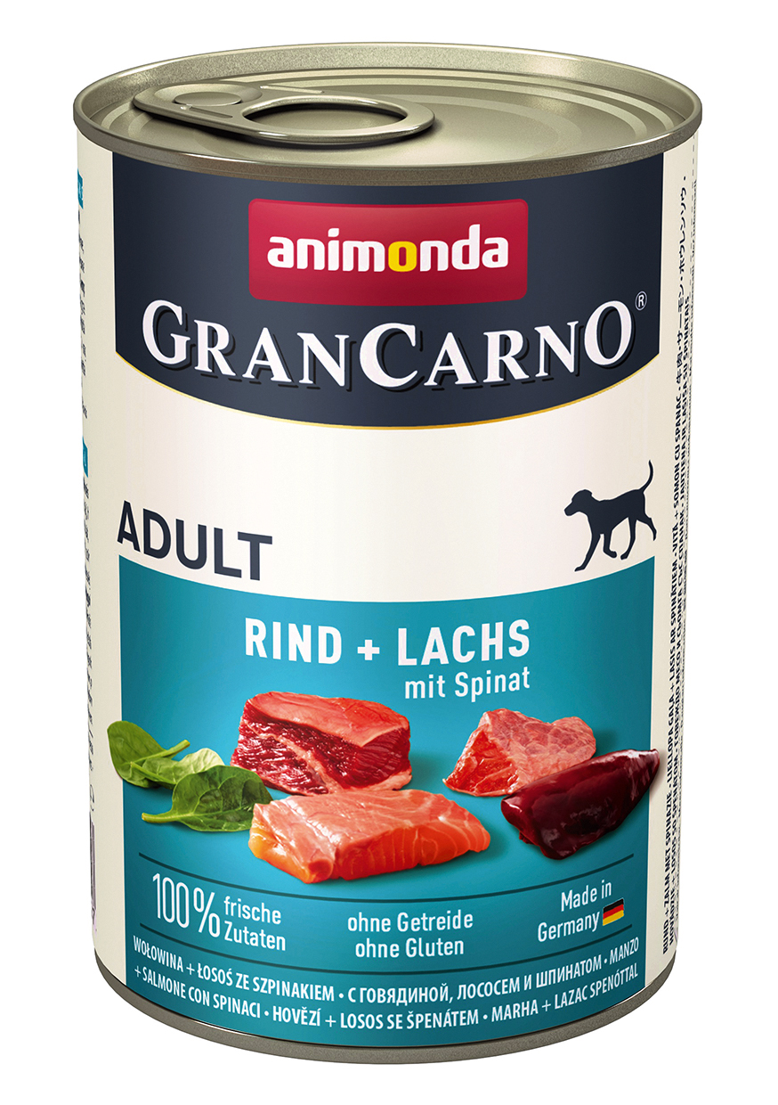 Animonda Dog  GranCarno Adult Seelachs & Spinat 400g