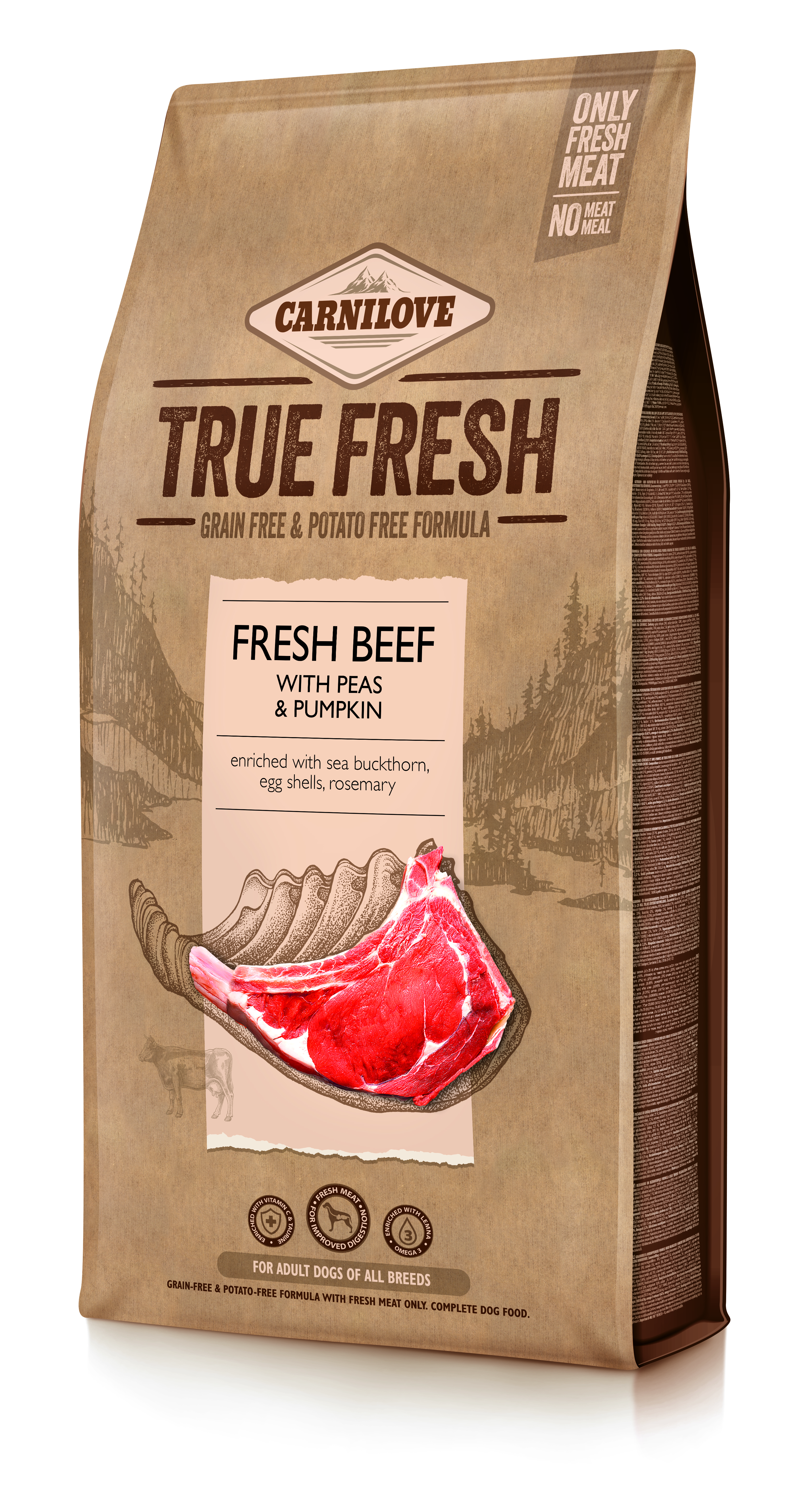 Carnilove Adult True Fresh - Fresh Beef 11,4kg
