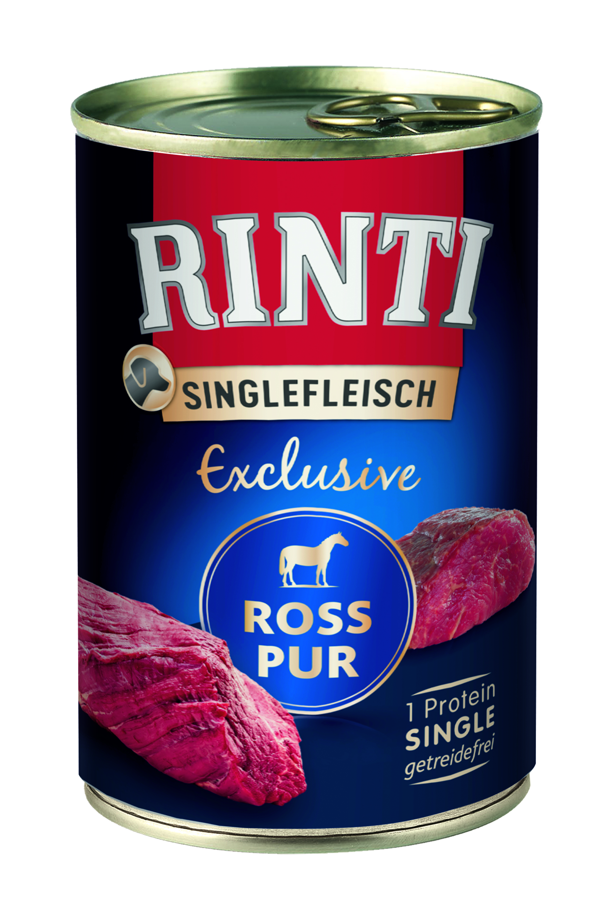Rinti Singlefleisch Exclusive Ross Pur 400g
