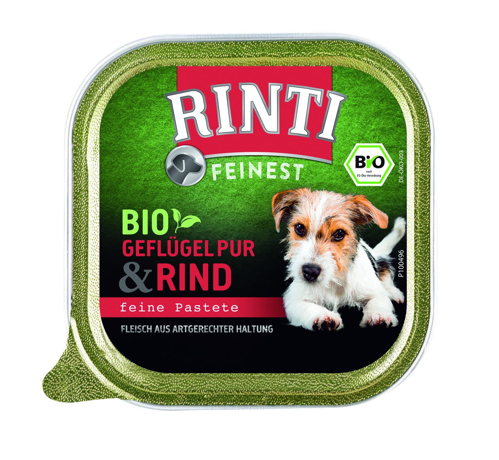 Rinti Feinest Bio Geflügel & Rind 150g