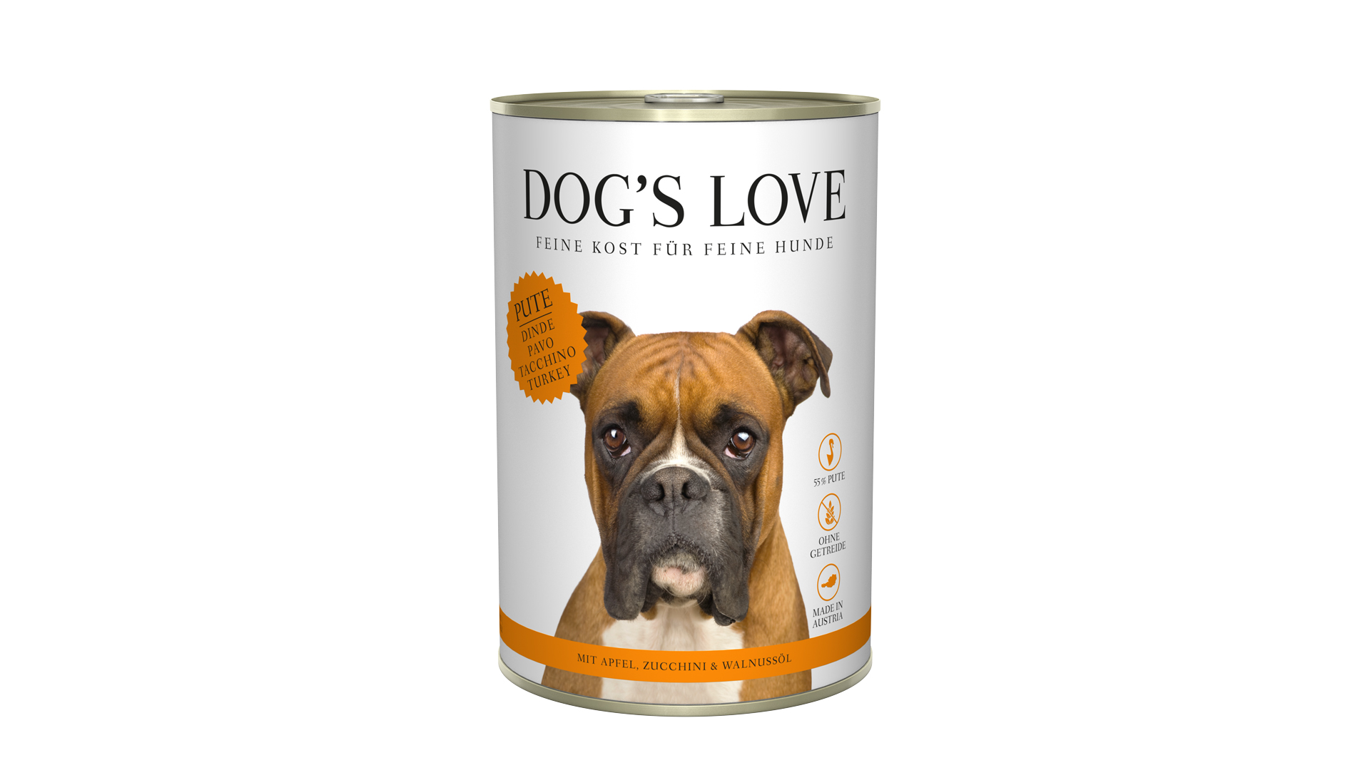 DOG'S LOVE ADULT Pute 400g
