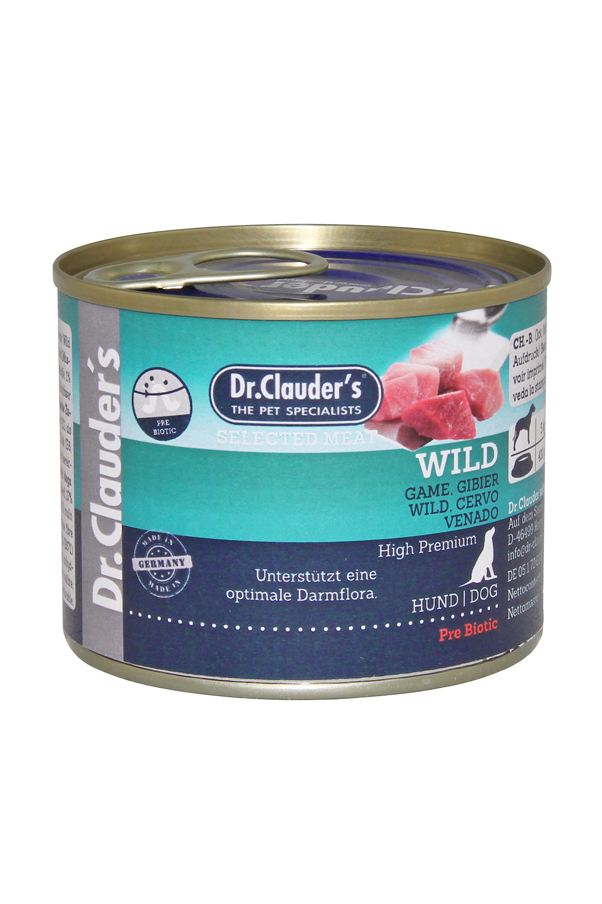 Dr. Clauders Selected Meat Wild 200g