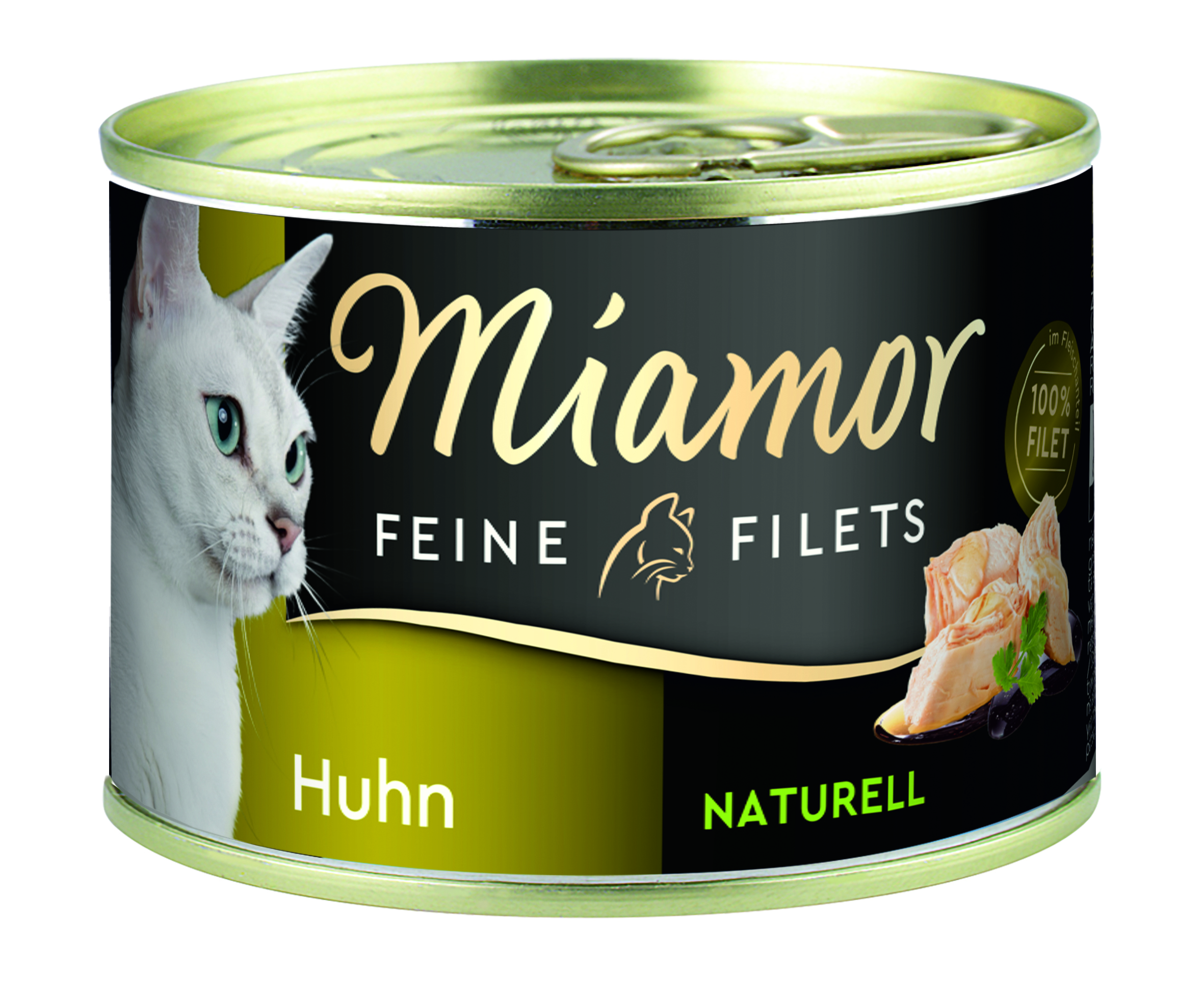 Miamor Feine Filets Naturell Huhn 156g Dose