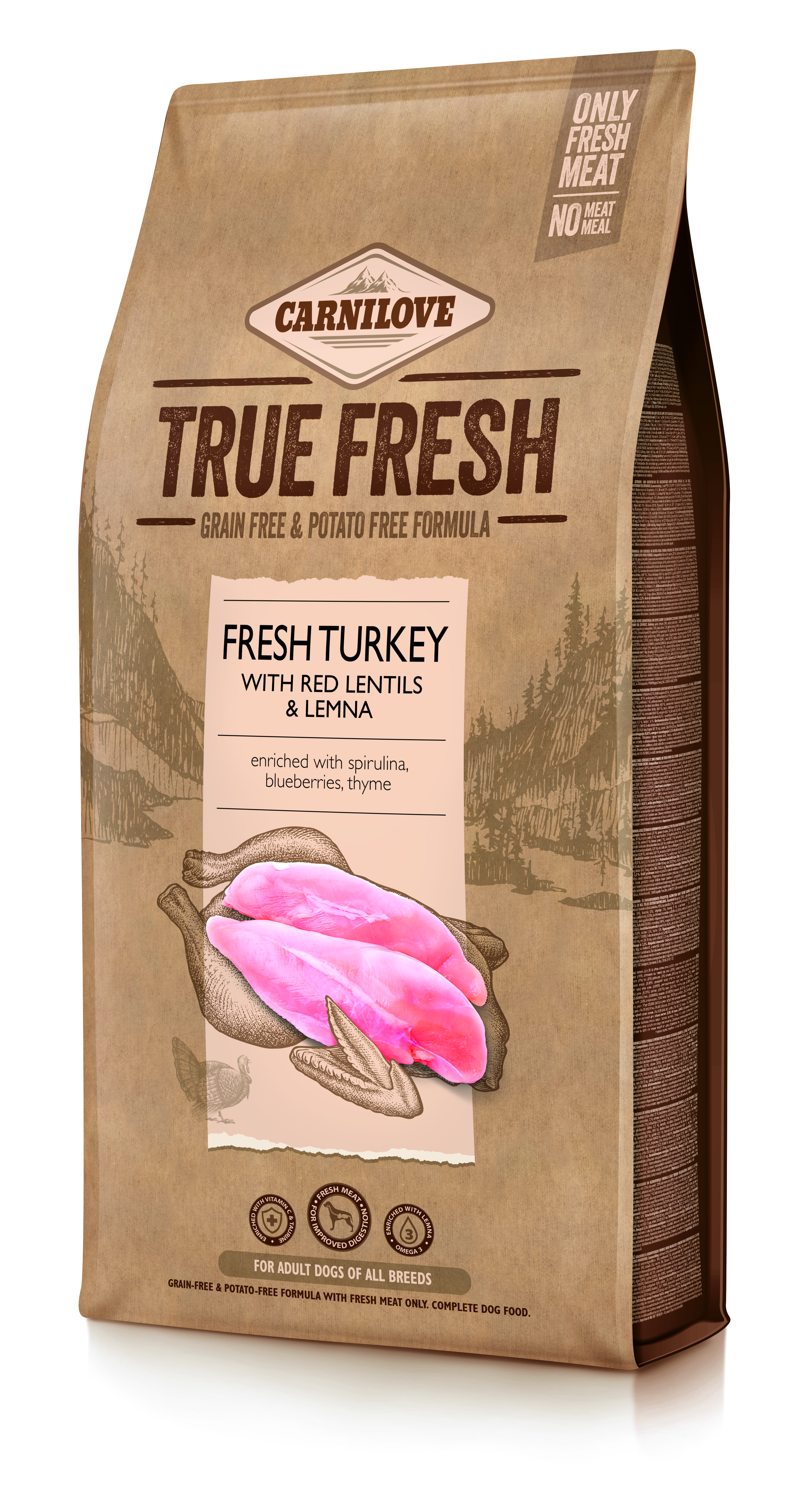 Carnilove Adult True Fresh - Fresh Turkey 11,4kg