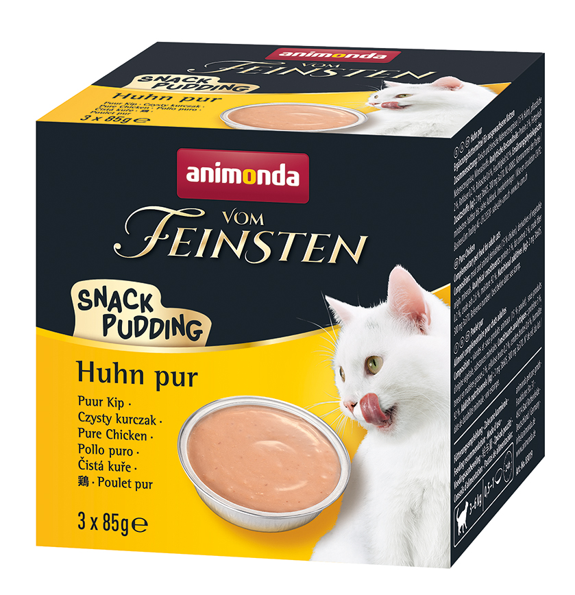 Animonda Cat vom Feinsten Adult Snack-Pudding MP Huhn pur