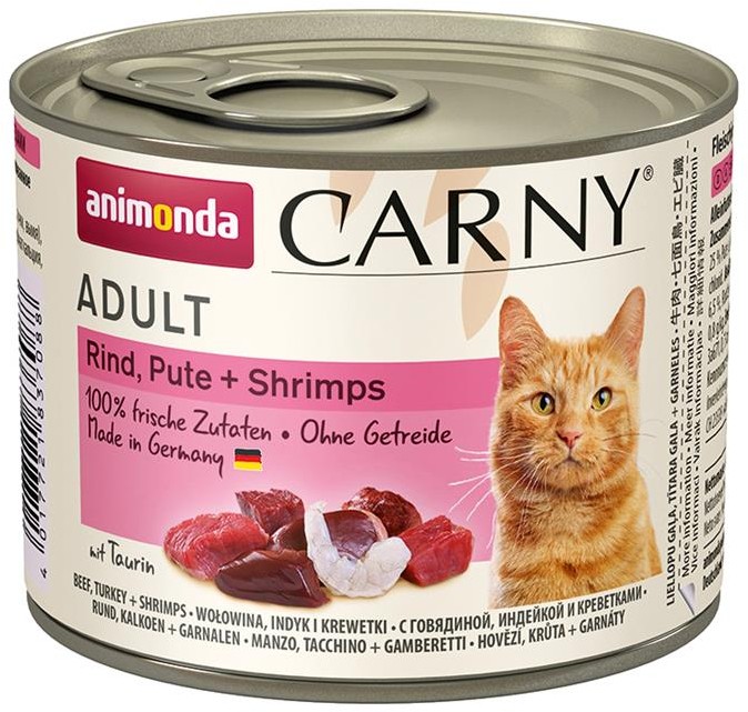 Animonda Cat  Carny Adult Rind & Pute & Shrimps 200g