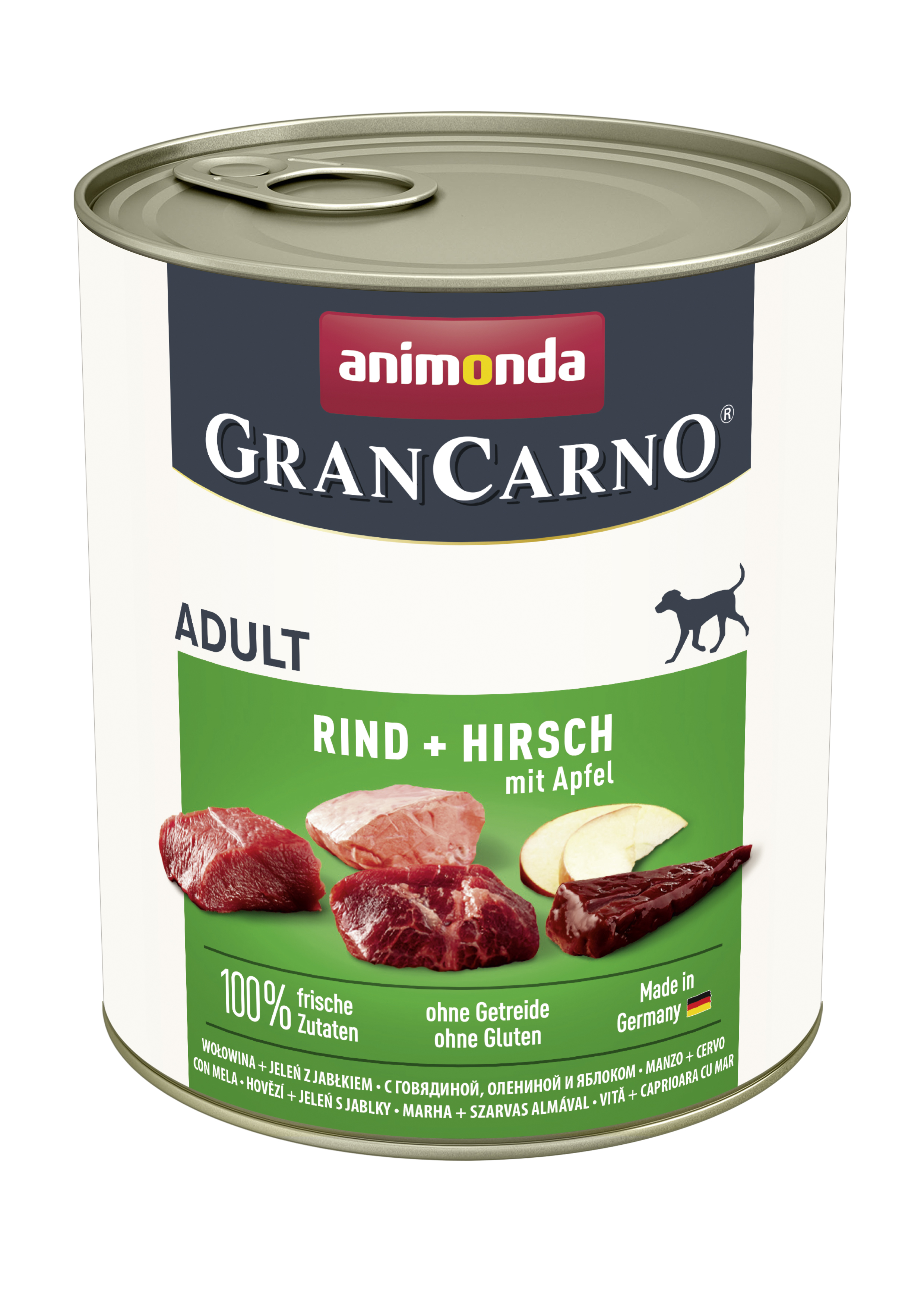 Animonda GranCarno Adult Hirsch & Apfel 800g