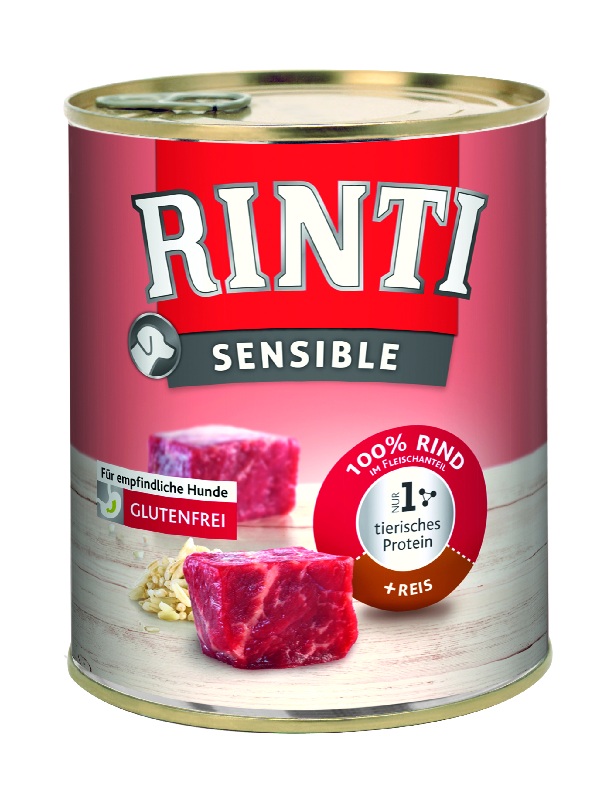 Rinti Sensible Rind & Reis 800g