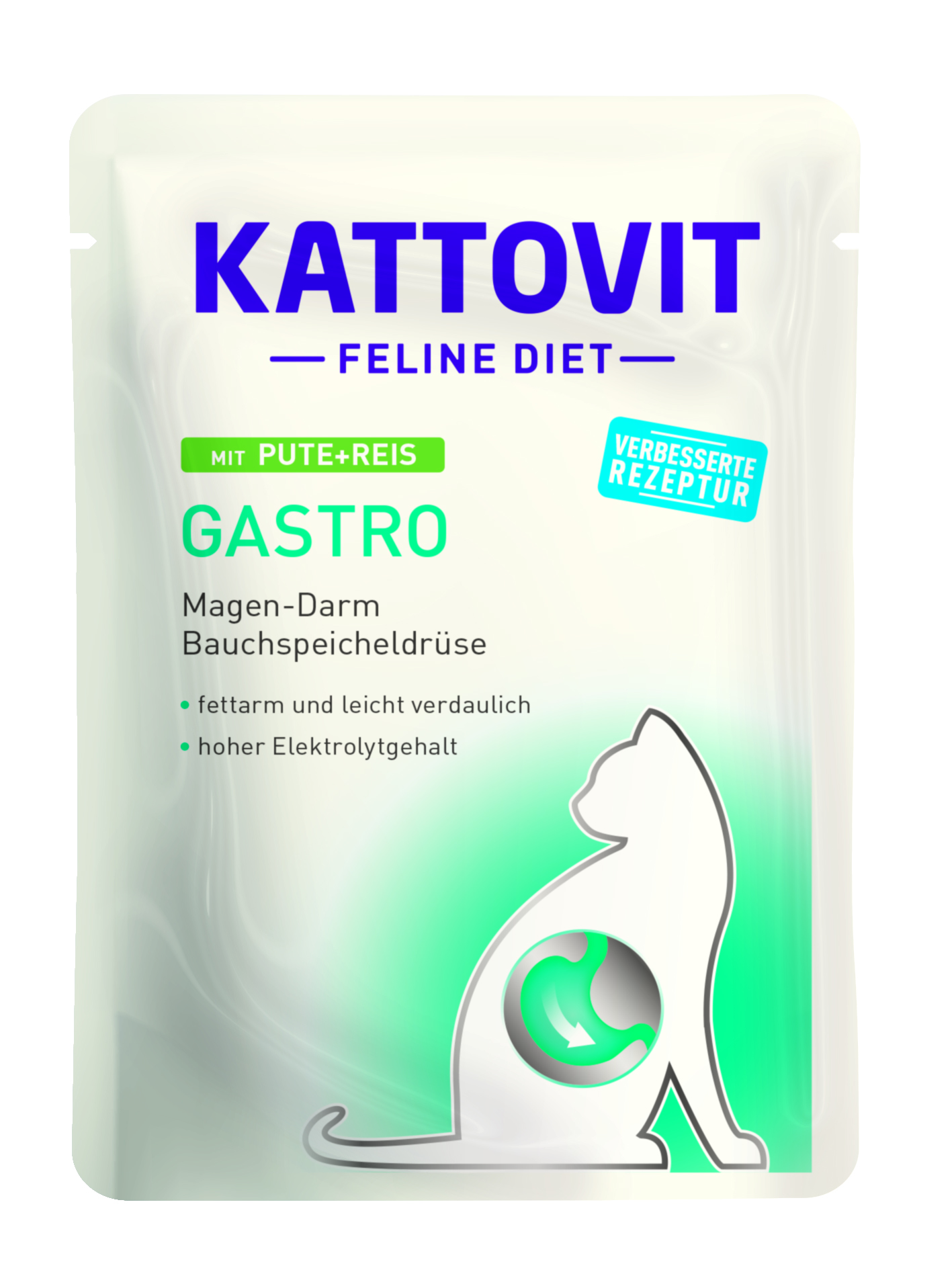 Kattovit Feline Diet Gastro Pute + Reis 85g