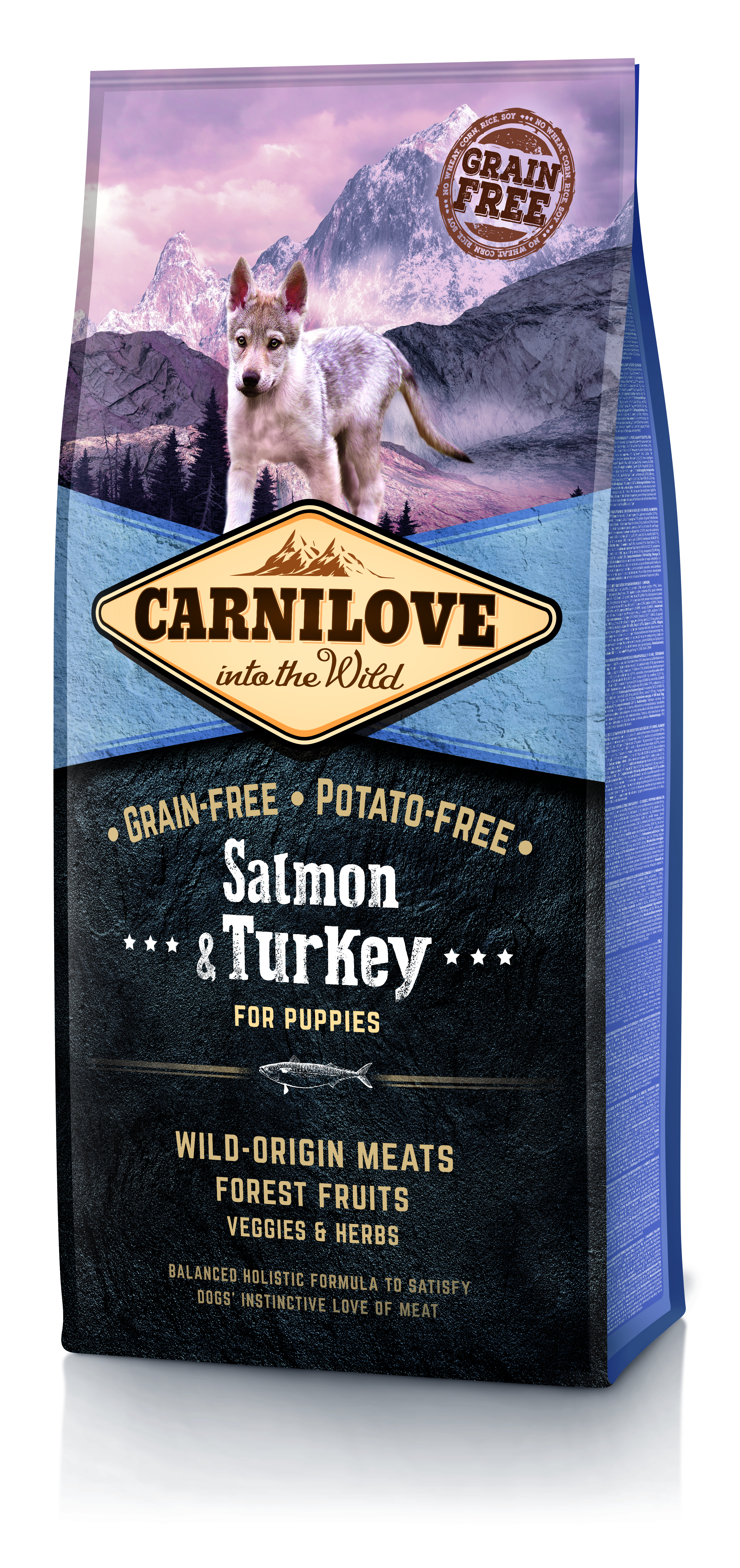 Carnilove Dog Puppy - Salmon & Turkey 12 kg