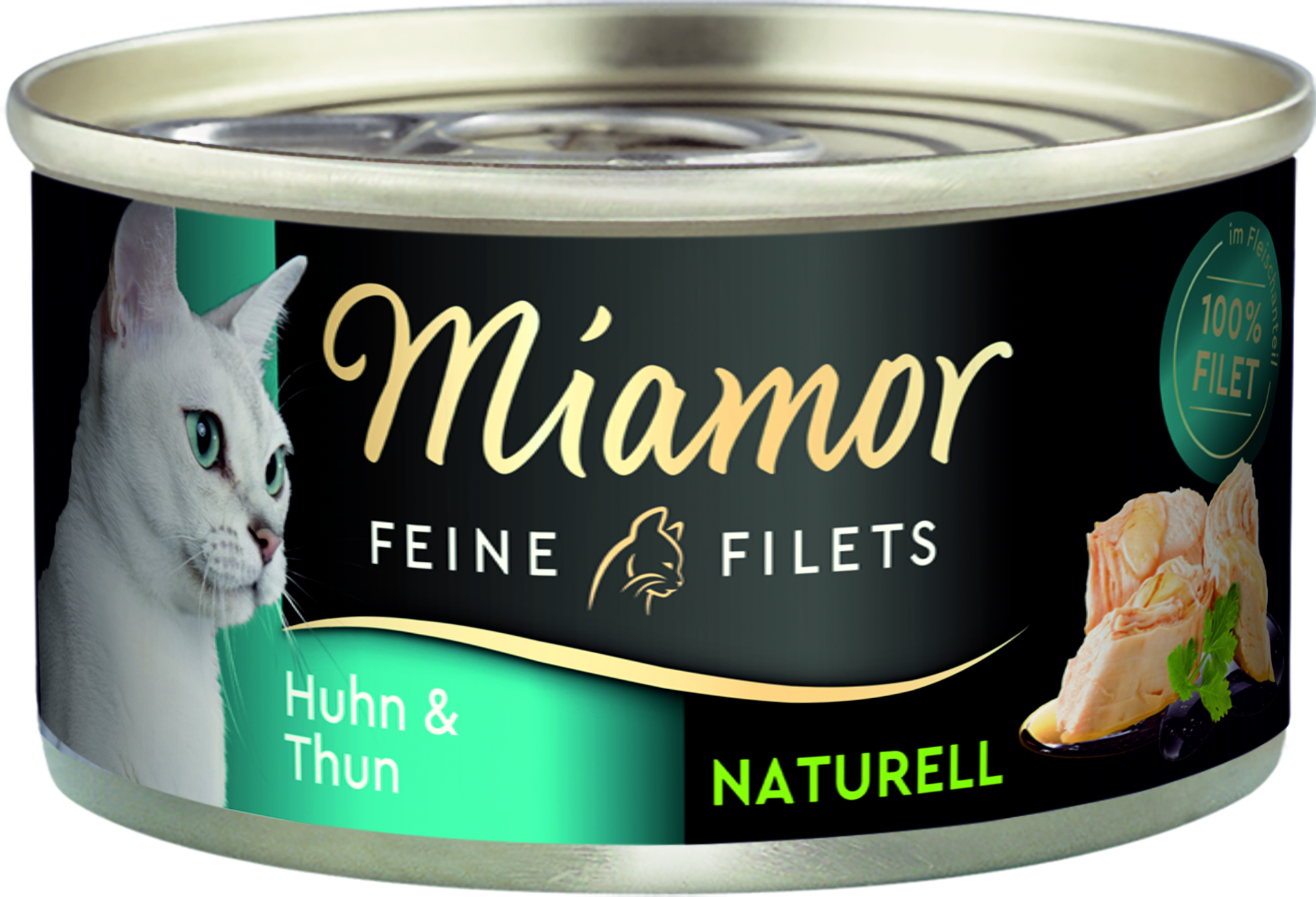 Miamor Feine Filets Naturell Huhn & Thunfisch 80g