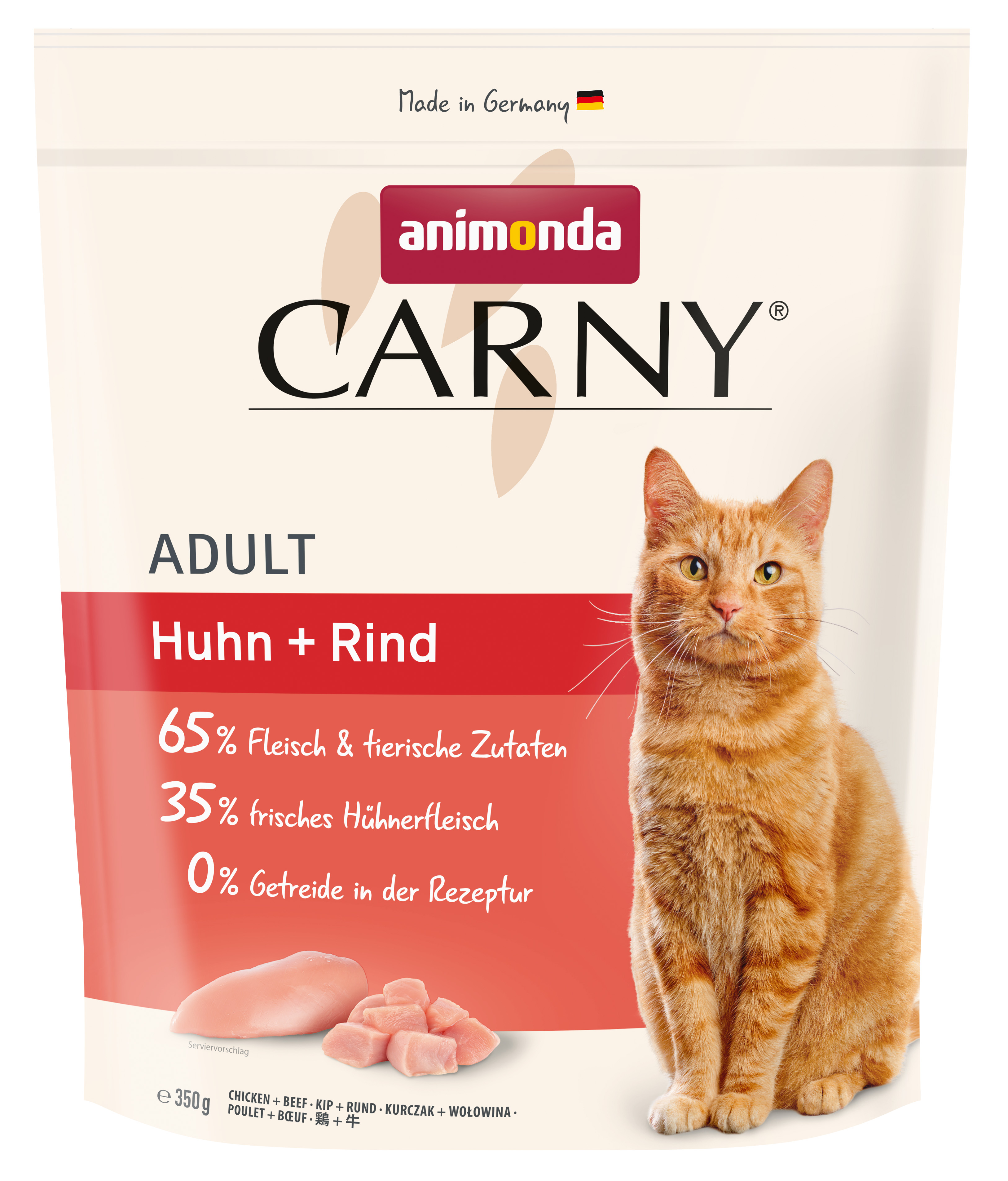 Animonda Cat Trocken Carny Adult Huhn + Rind 350g
