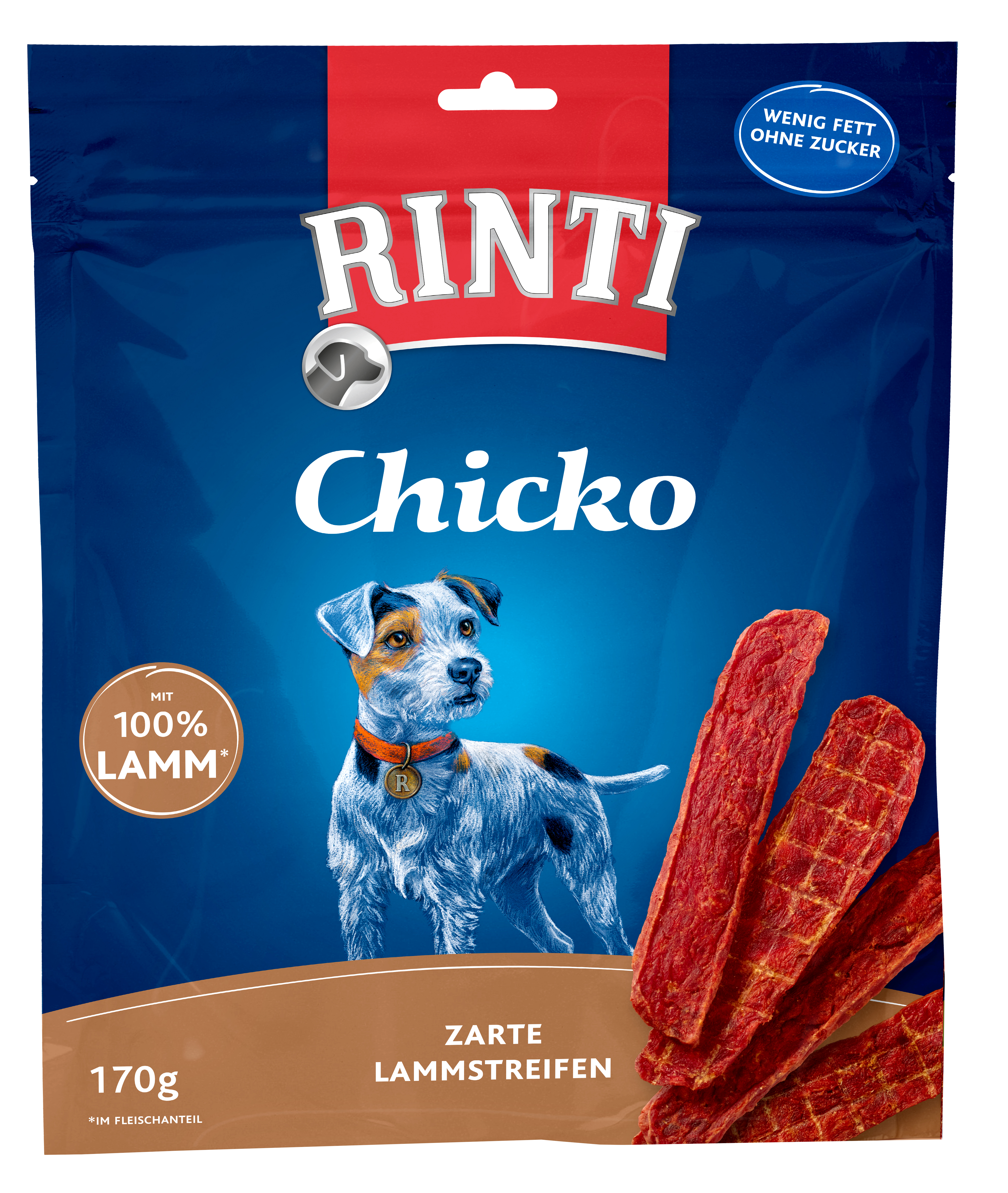 Rinti Snack Chicko Lamm 170g