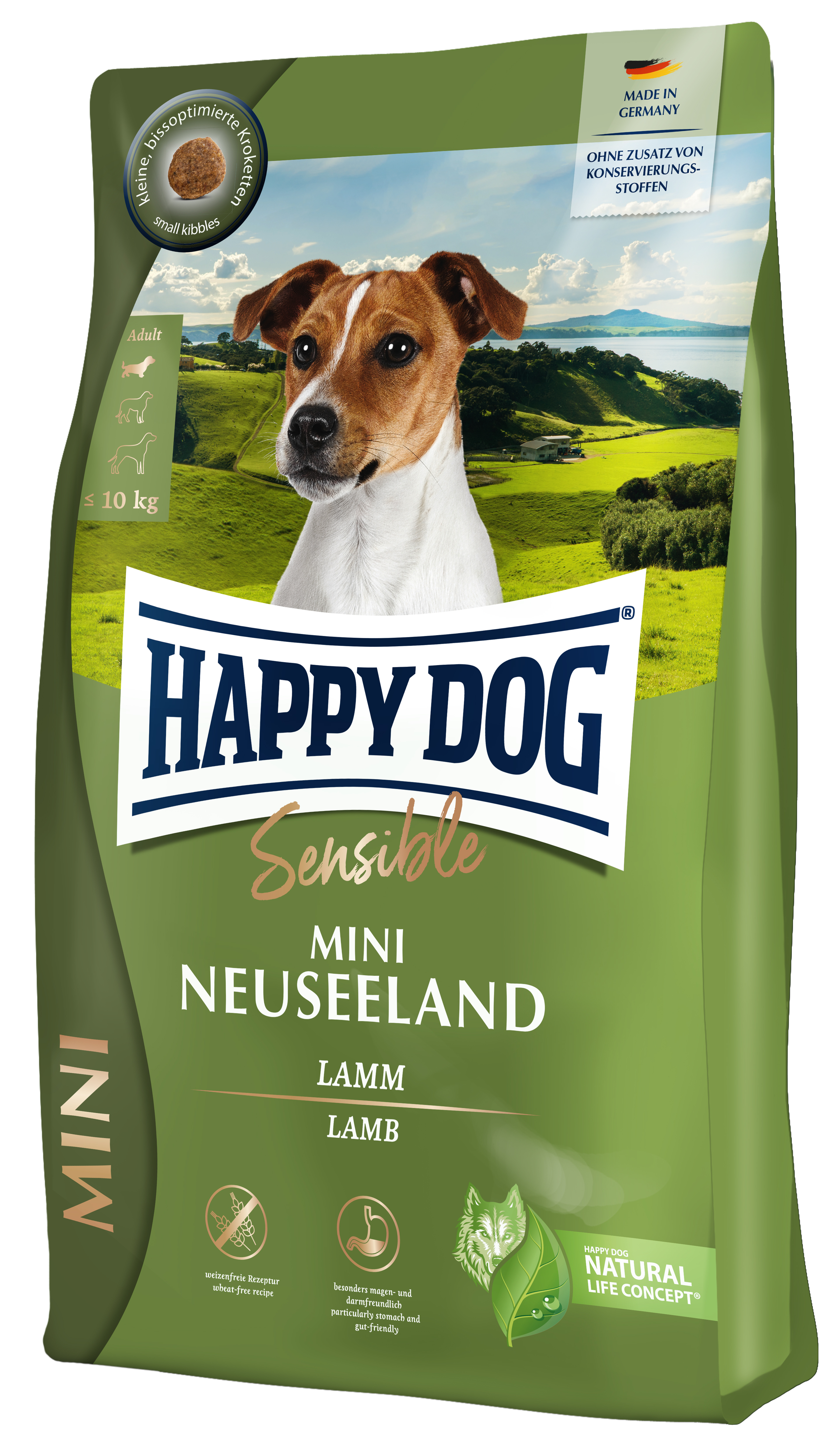 Happy Dog Sensible Mini Neuseeland 10 kg