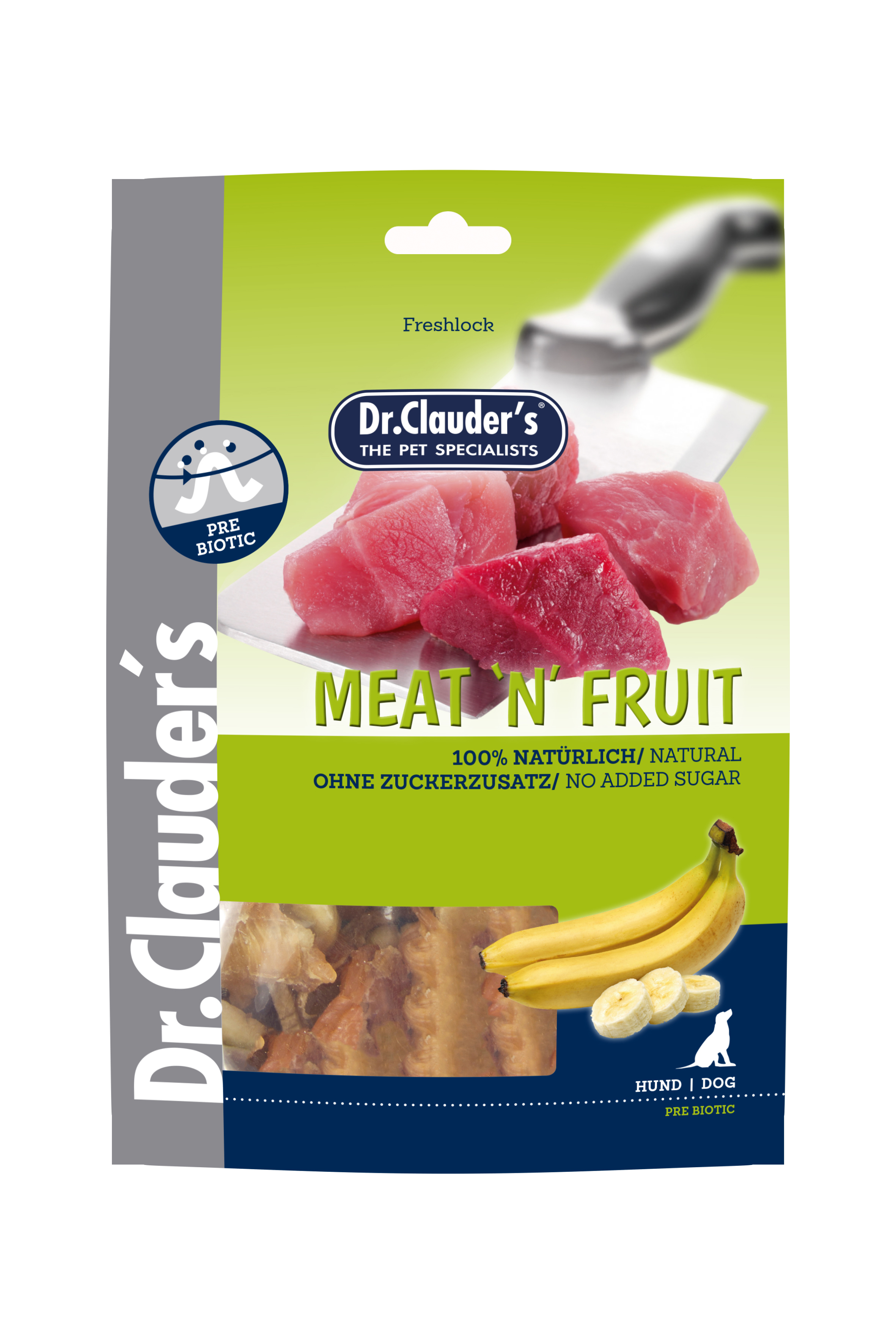 Dr. Clauders Meat`n Fruit Banane & Hühnchen Snack 80g