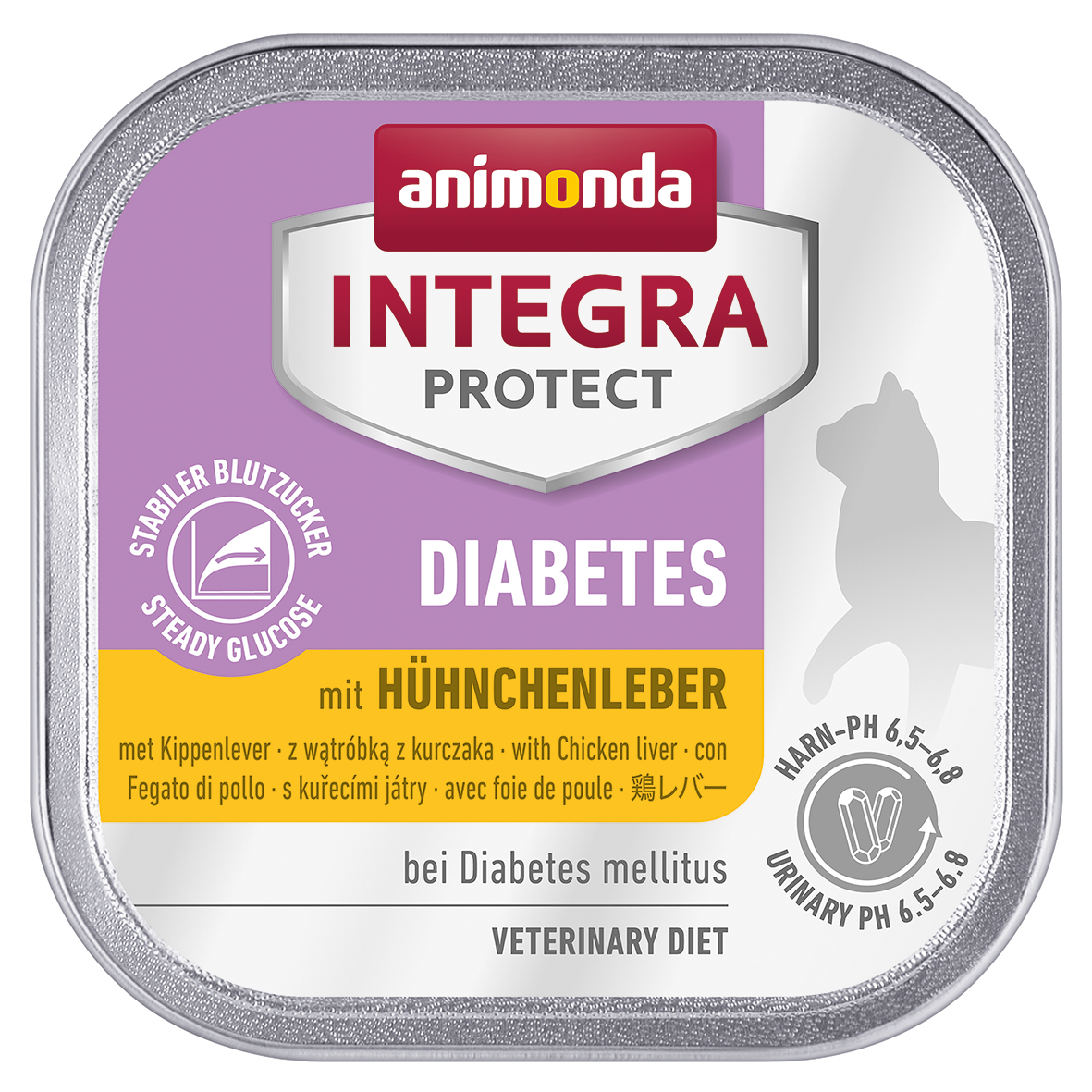 Animonda Cat Schale Integra Protect Diabetes mit Hühnchenleber