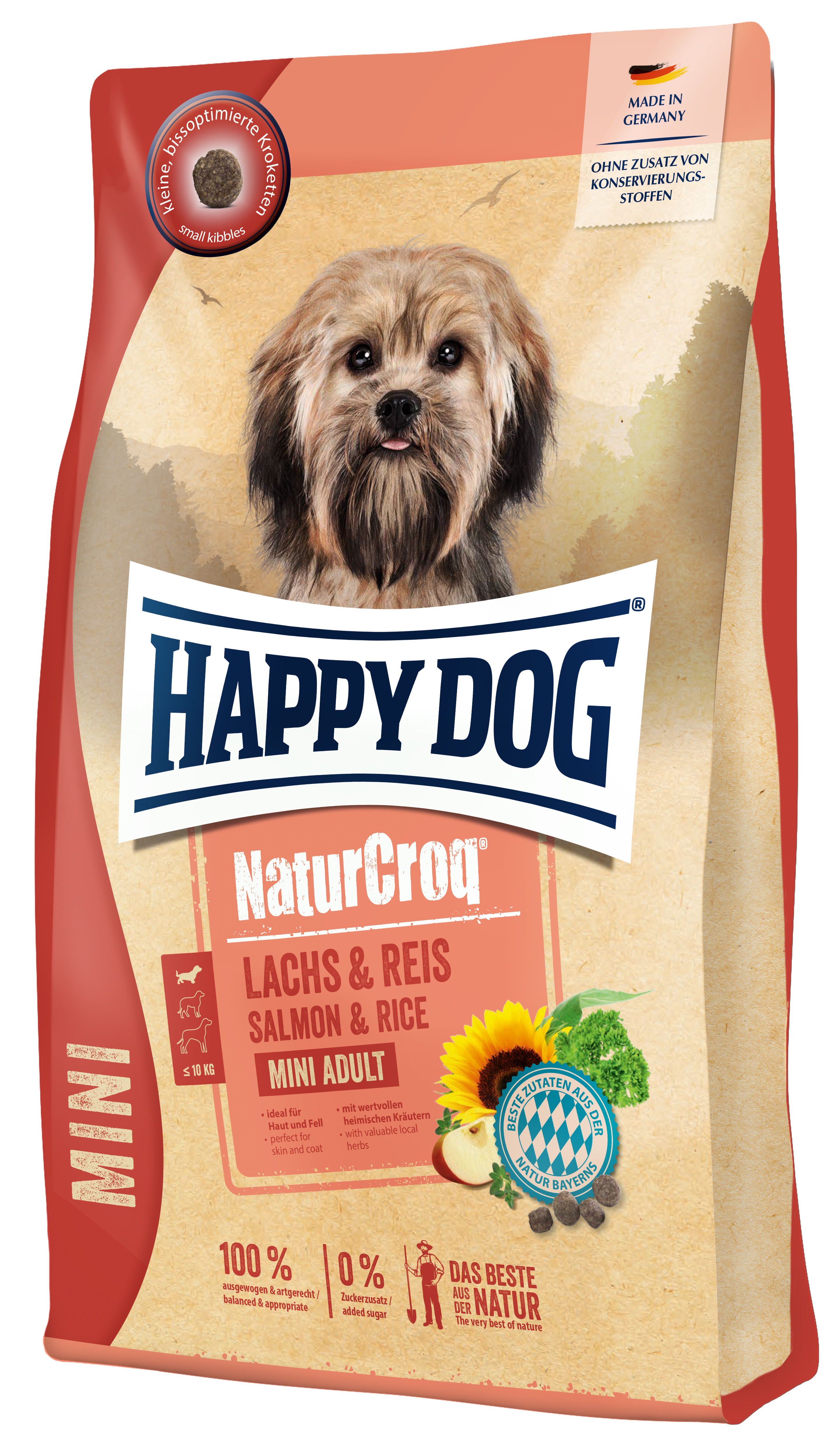 Happy Dog NaturCroq Mini Lachs & Reis 4kg