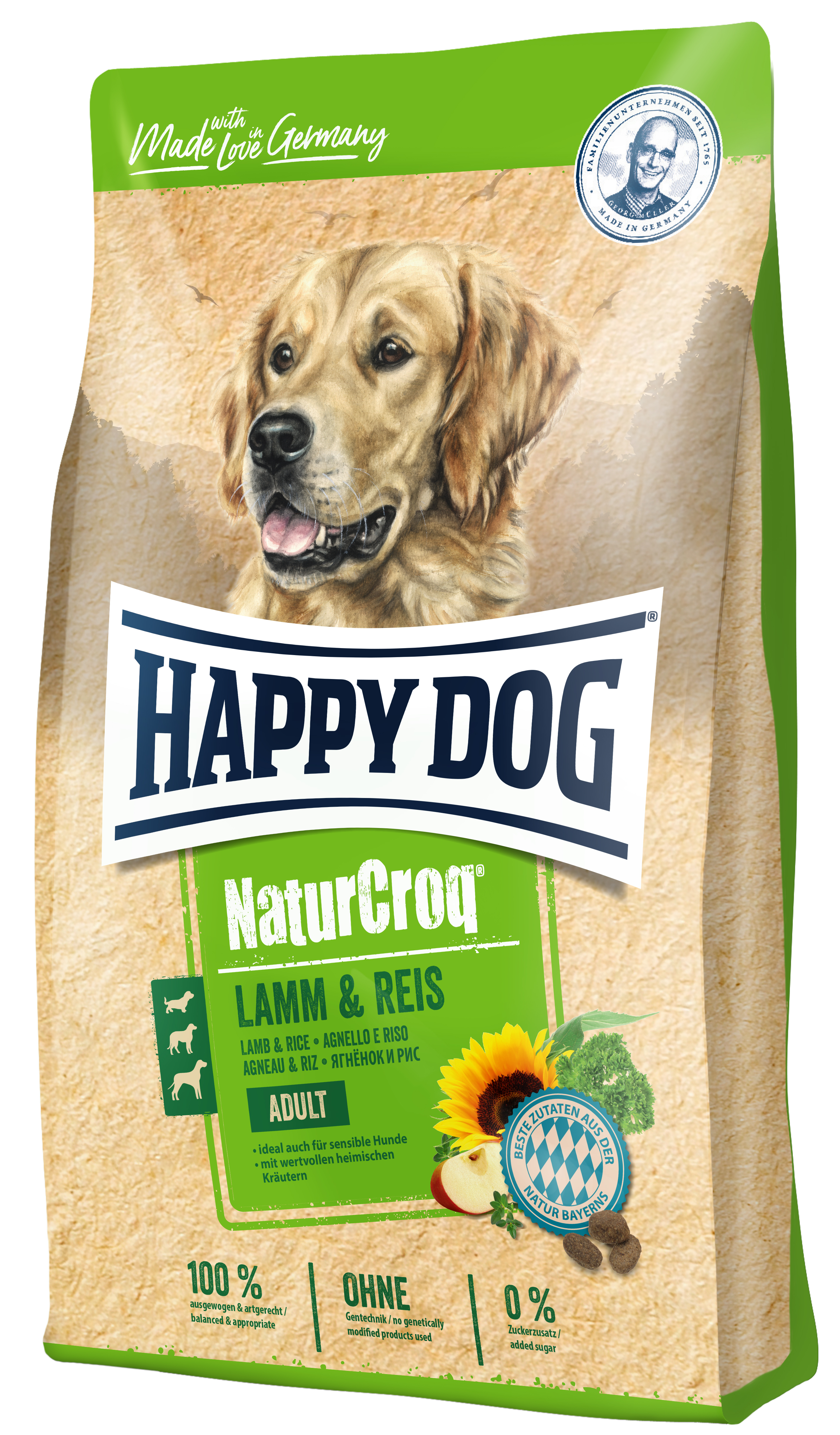 Happy Dog NaturCroq Lamm & Reis 1 kg