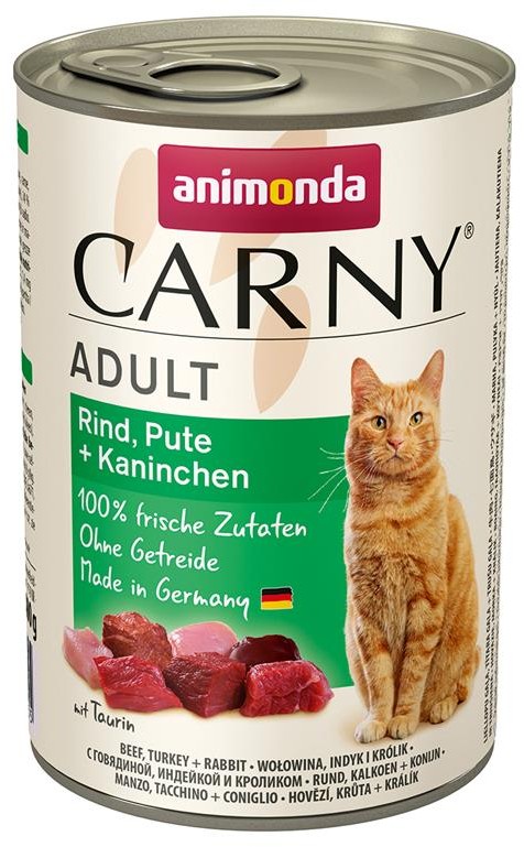 Animonda Cat  Carny Adult Rind & Pute & Kaninchen 400g