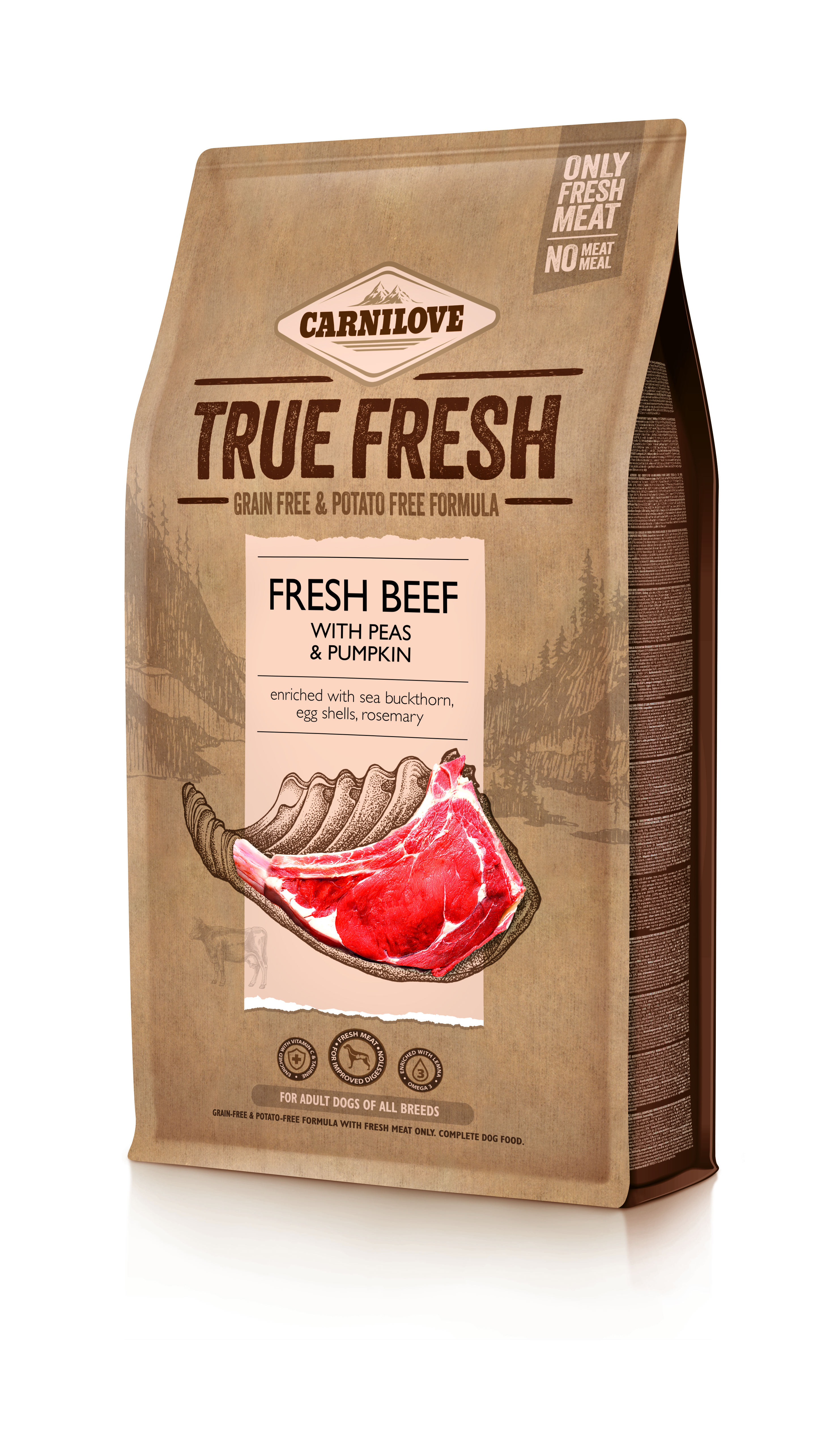 Carnilove Adult True Fresh - Fresh Beef 4kg