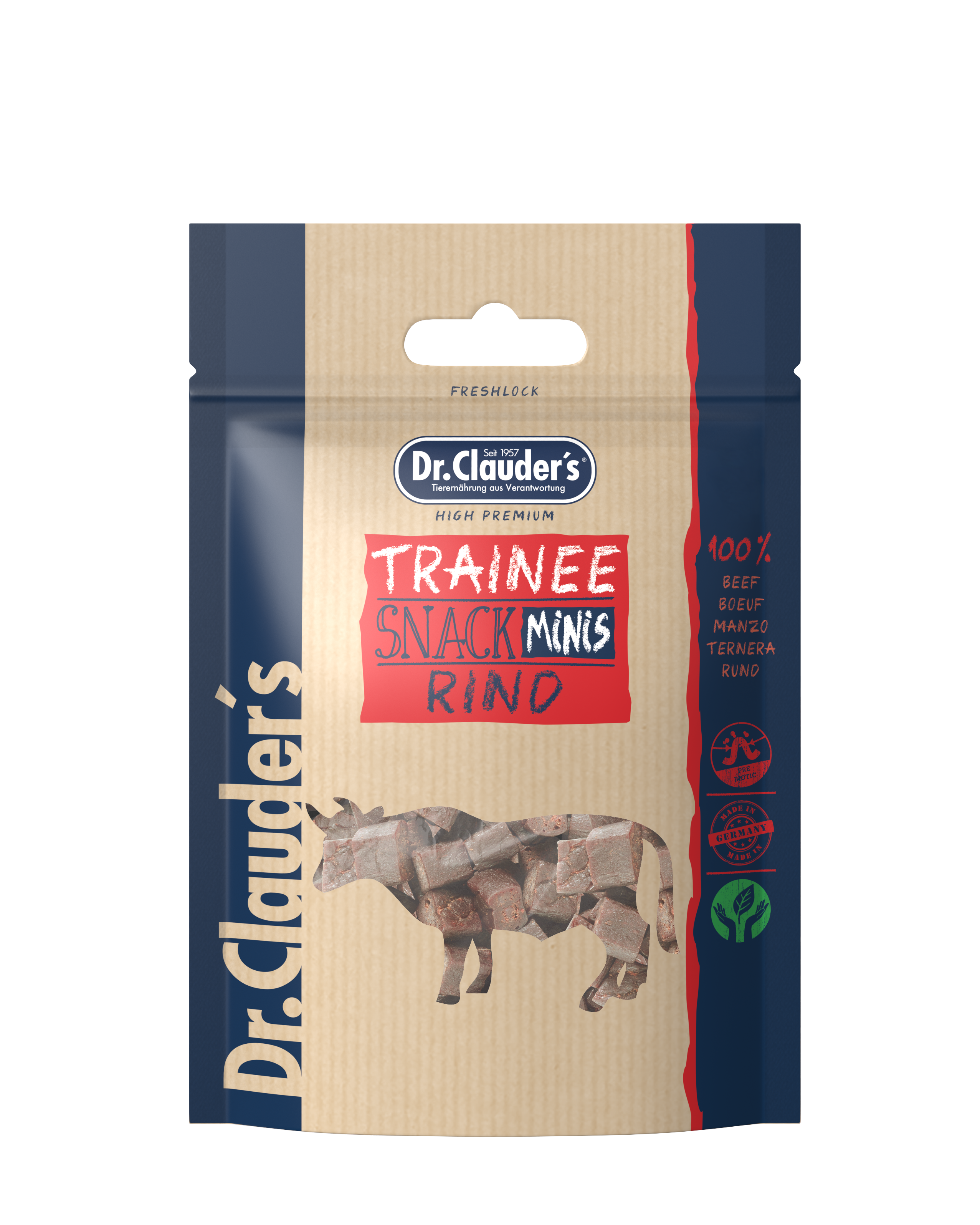 Dr.Clauder´s Trainee Snack Minis Rind 50g