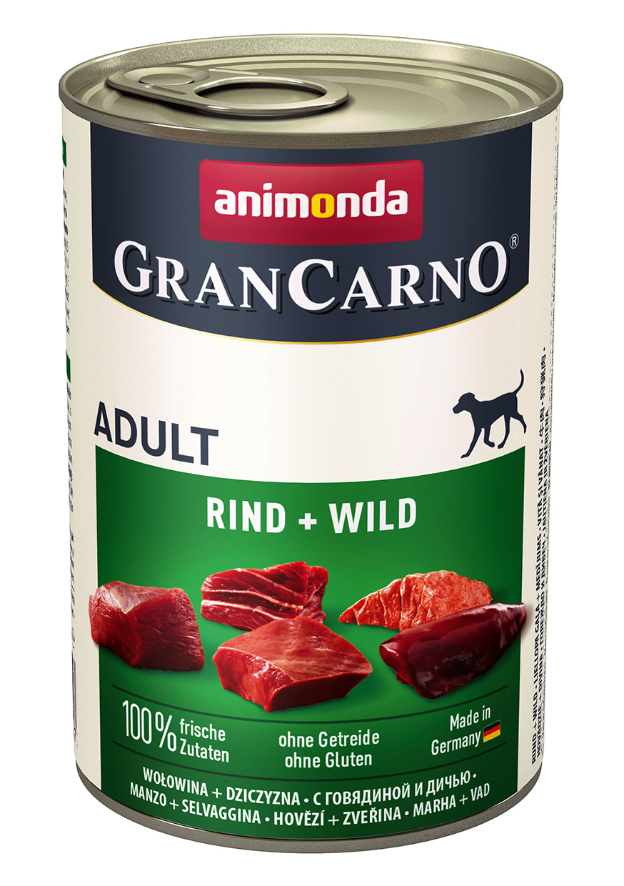 Animonda Dog  GranCarno Adult Rind & Wild 400g