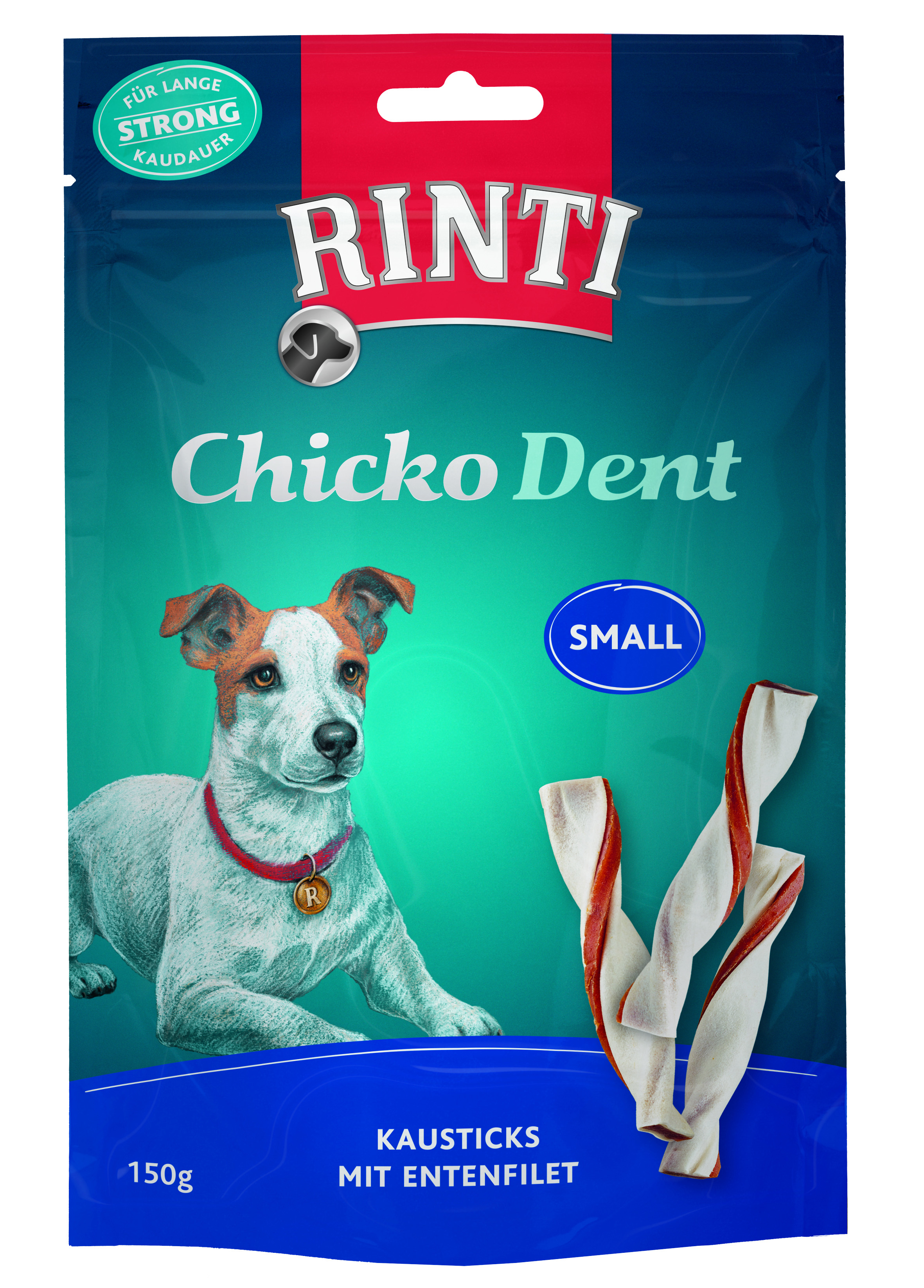 Rinti Snack Chicko Dent Ente Small 150g