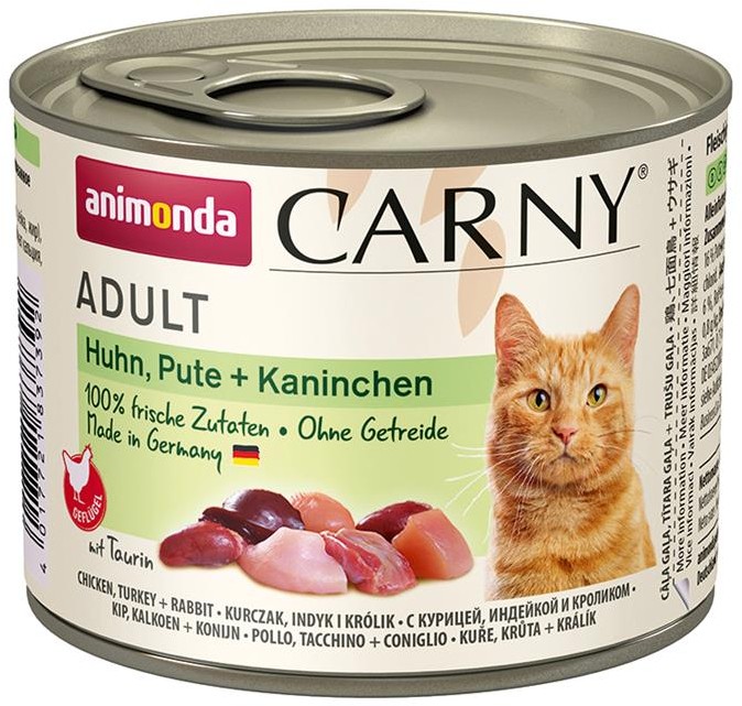 Animonda Cat  Carny Adult Huhn & Pute & Kaninchen 200g