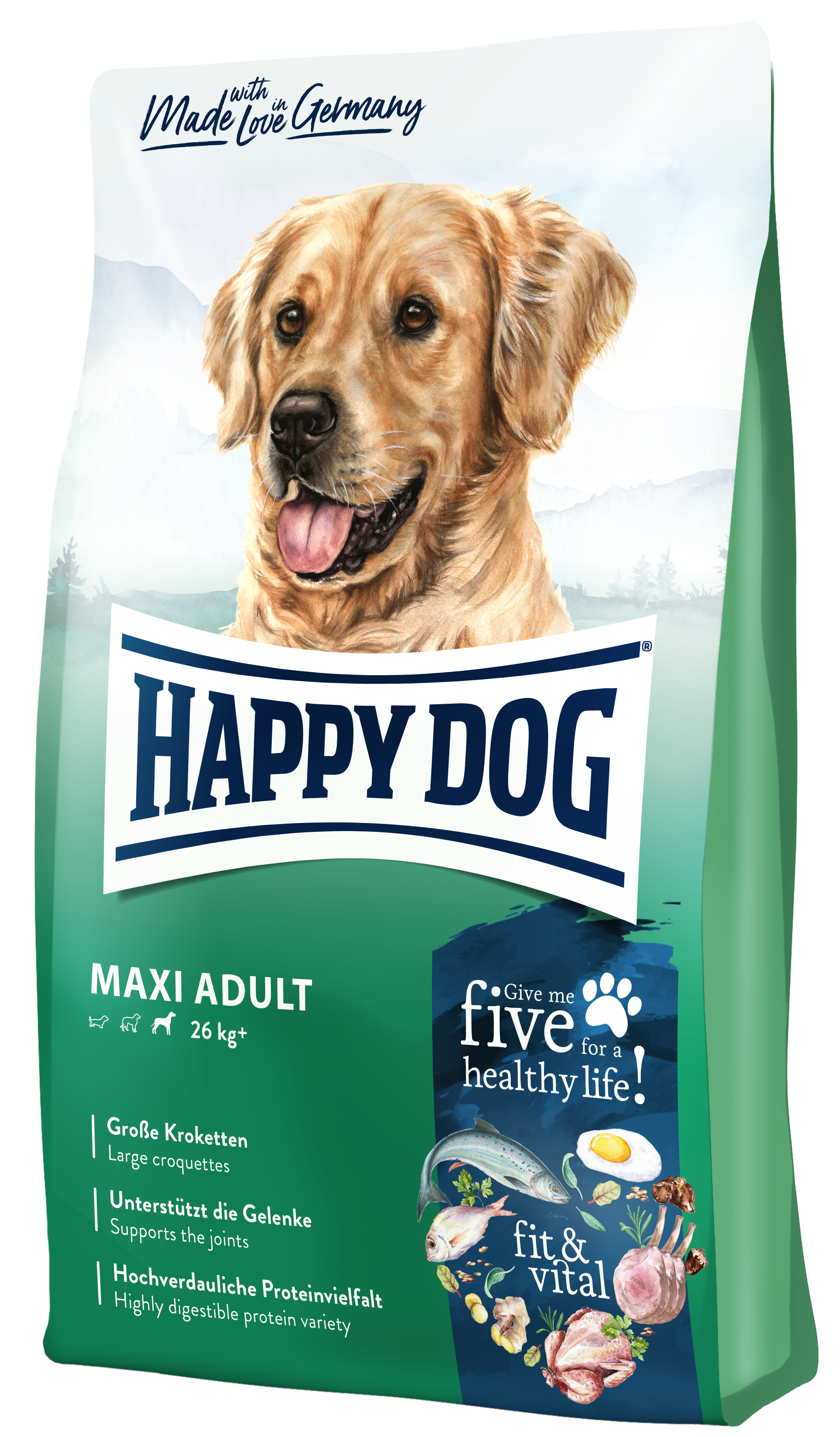 Happy Dog Supreme fit & vital Maxi Adult 4kg