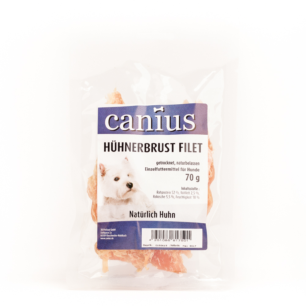 Canius Hühnerbrust Filet 70g