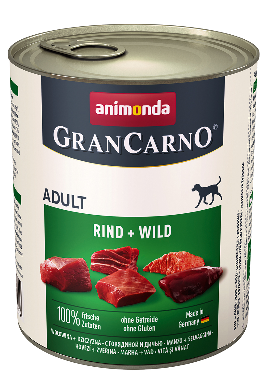 Animonda GranCarno Adult Rind & Wild 800g