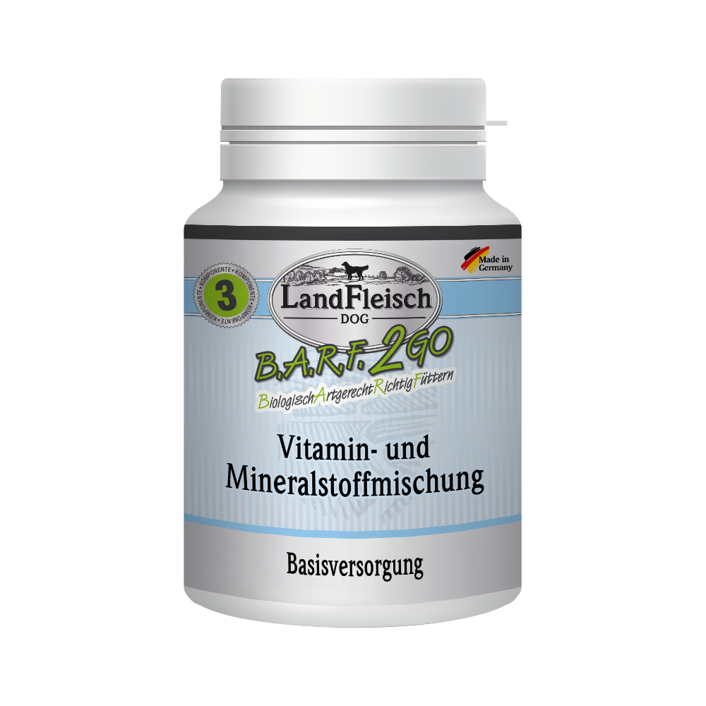 LandFleisch B.A.R.F.2GO Vitamin- und Mineralstoffmischung 100g