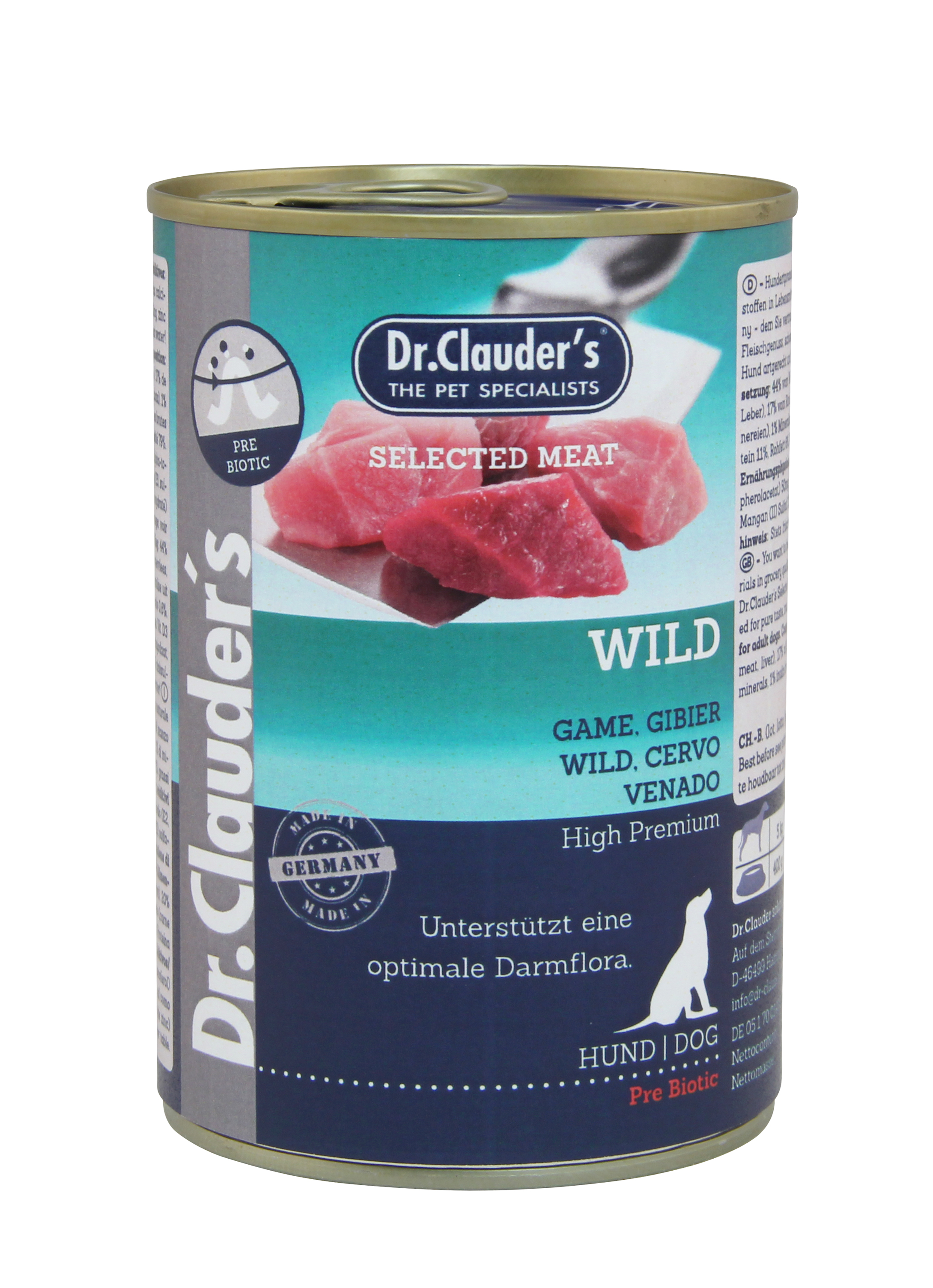 Dr. Clauders Selected Meat Wild 400g