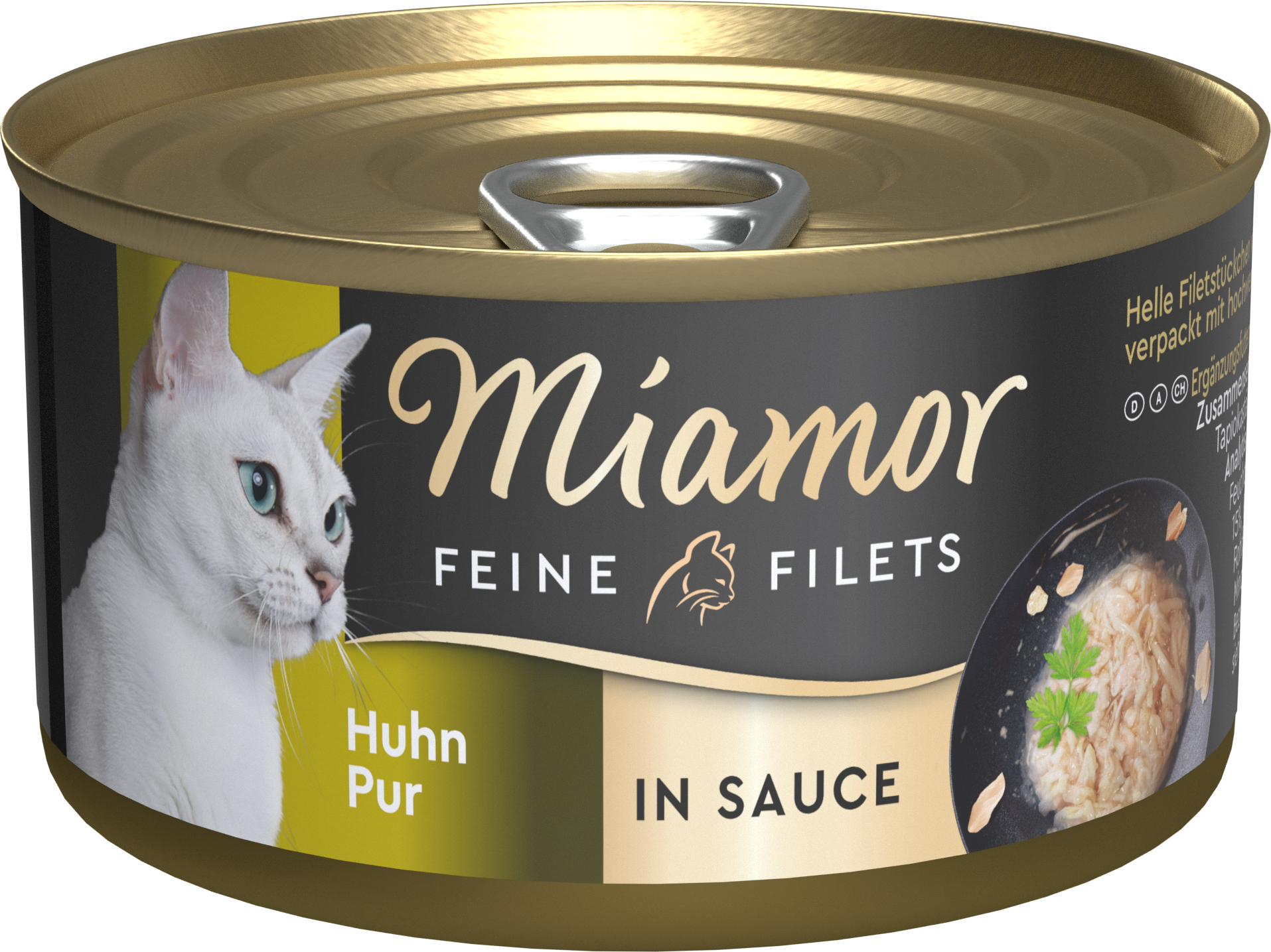Miamor Dose Feine Filets Huhn Pur in Sauce 85g