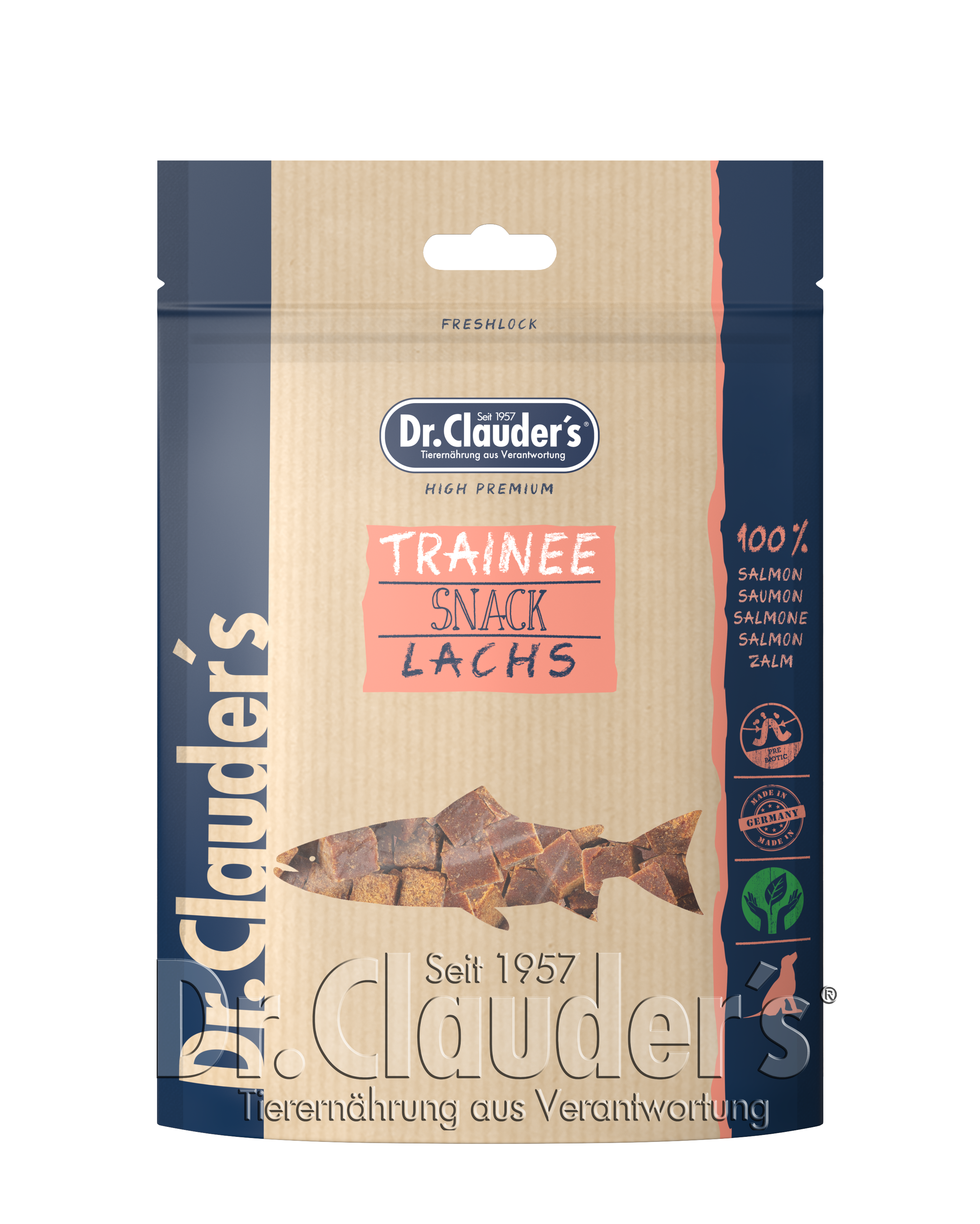 Dr.Clauder´s Trainee Snack Minis Lachs 50g