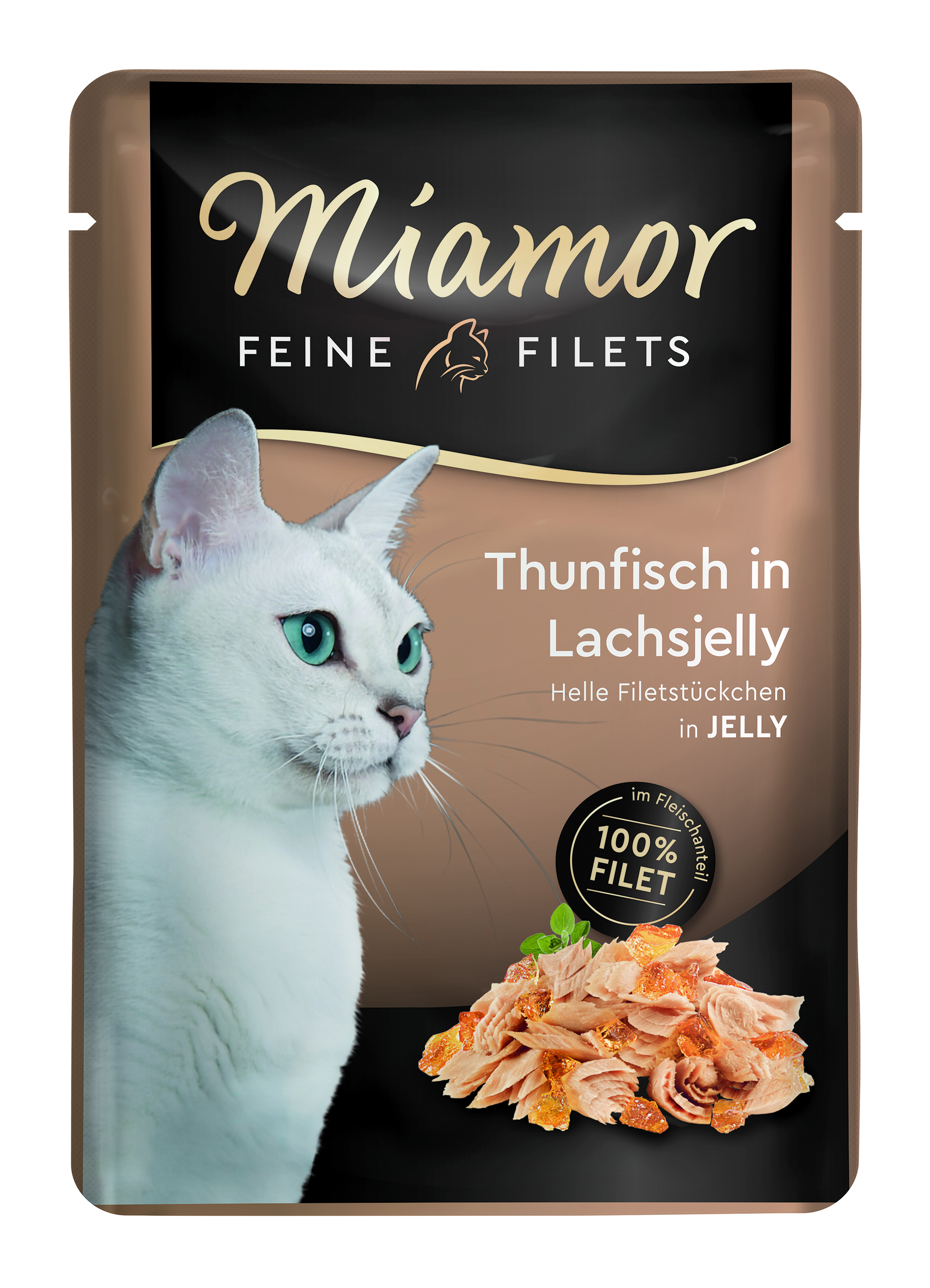 Miamor Feine Filets Thunfisch in Lachsjelly 100g