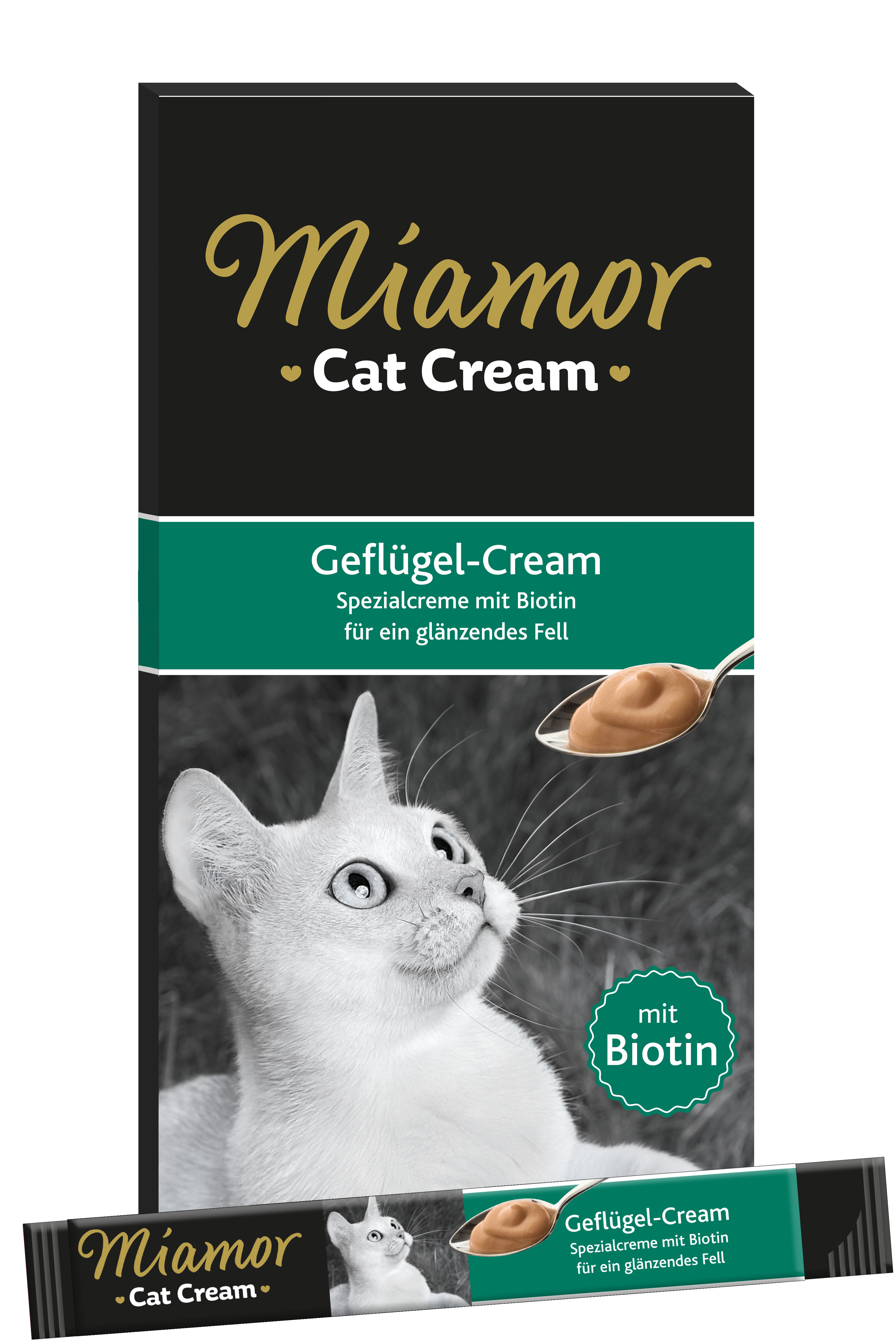 Miamor Cat Snack Geflügel-Cream 6x15g