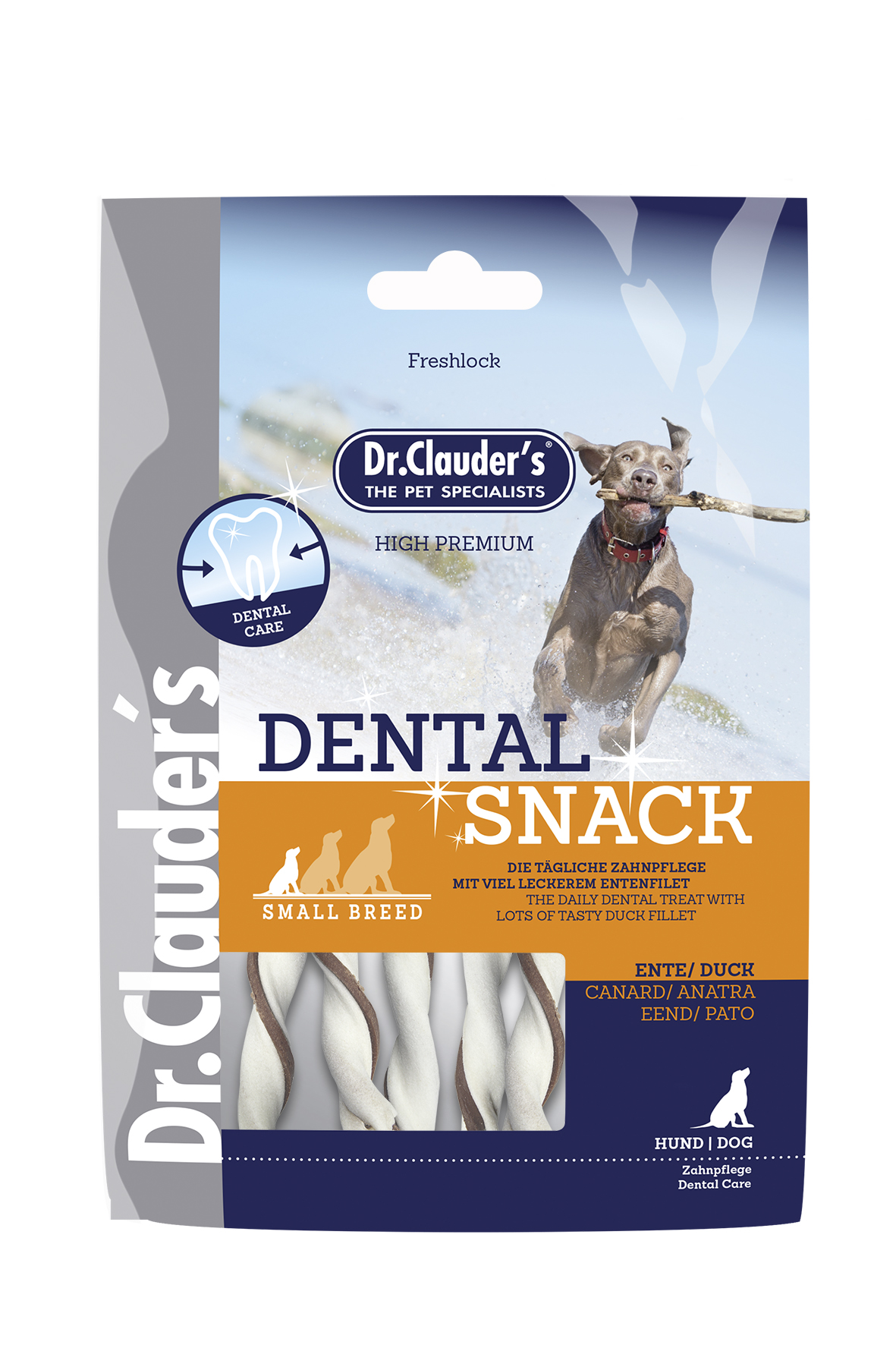 Dr.Clauder´s Dental Snack Huhn - Small Breed 80g