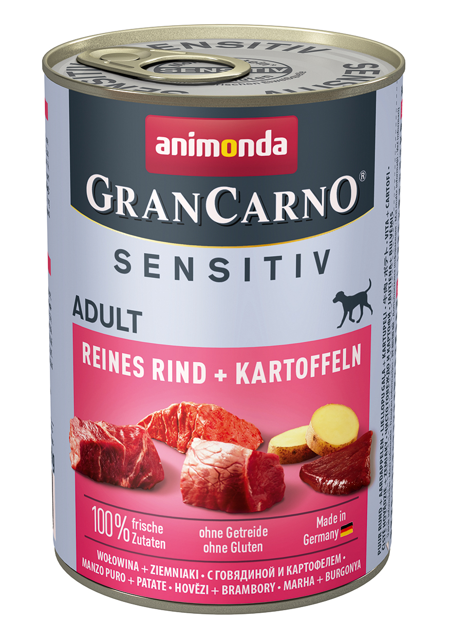Animonda GranCarno Adult Sensitive Rind + Kartoff