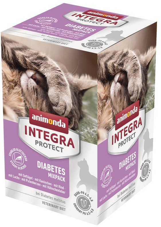 Animonda INTEGRA PROTECT Adult Diabetes Mix Pack 6x100g
