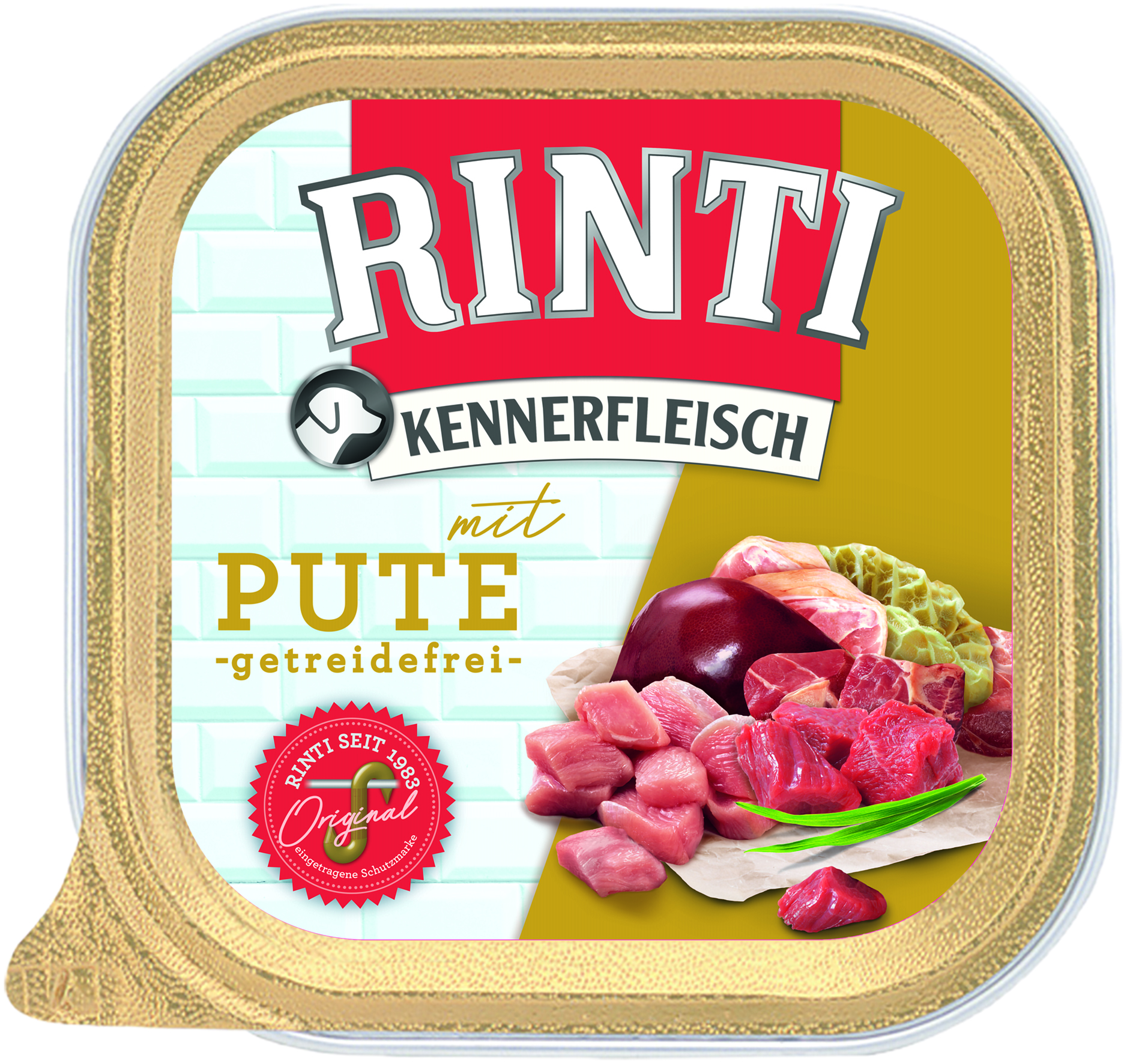 Rinti Kennerfleisch Plus Pute 300g