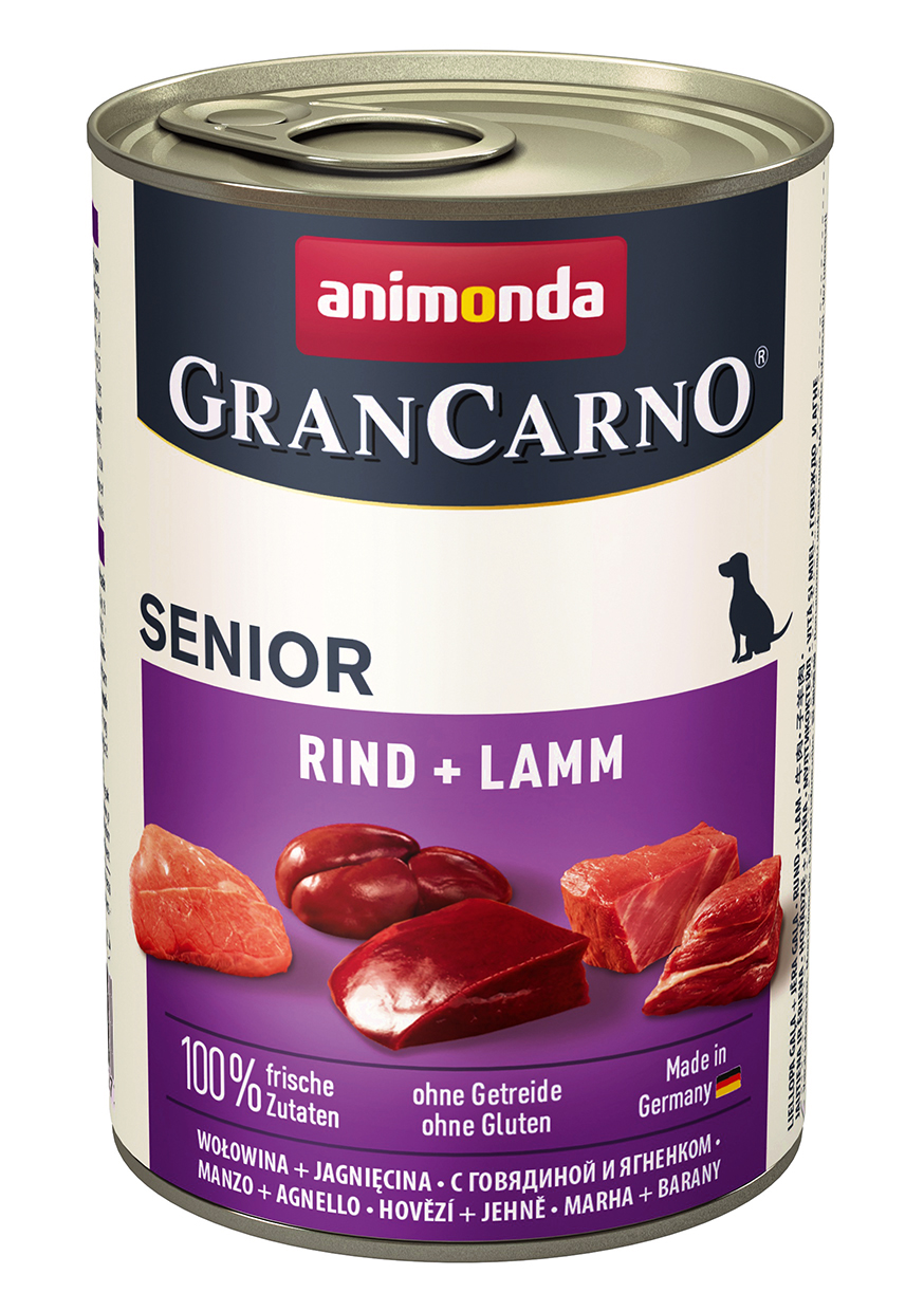 Animonda Dog  GranCarno Senior Kalb & Lamm 400g