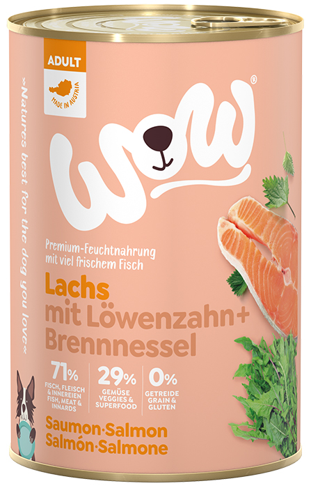 WOW ADULT Lachs 400g